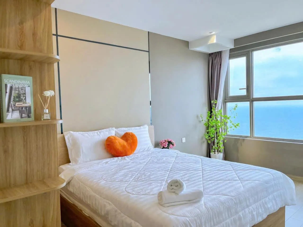 Bed in The Sóng Vũng Tàu - Thương's Homestay