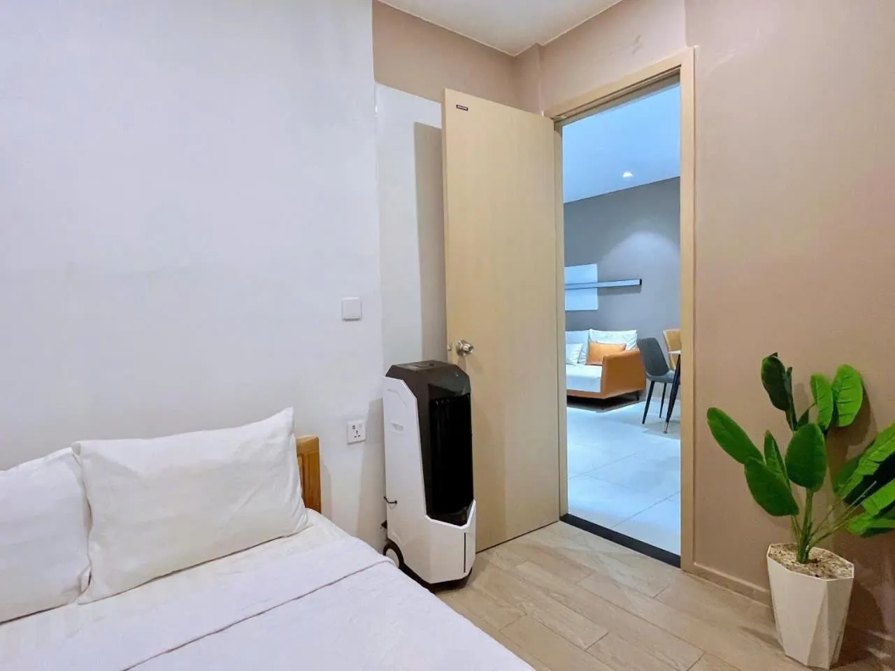 Bed in The Sóng Vũng Tàu - Thương's Homestay