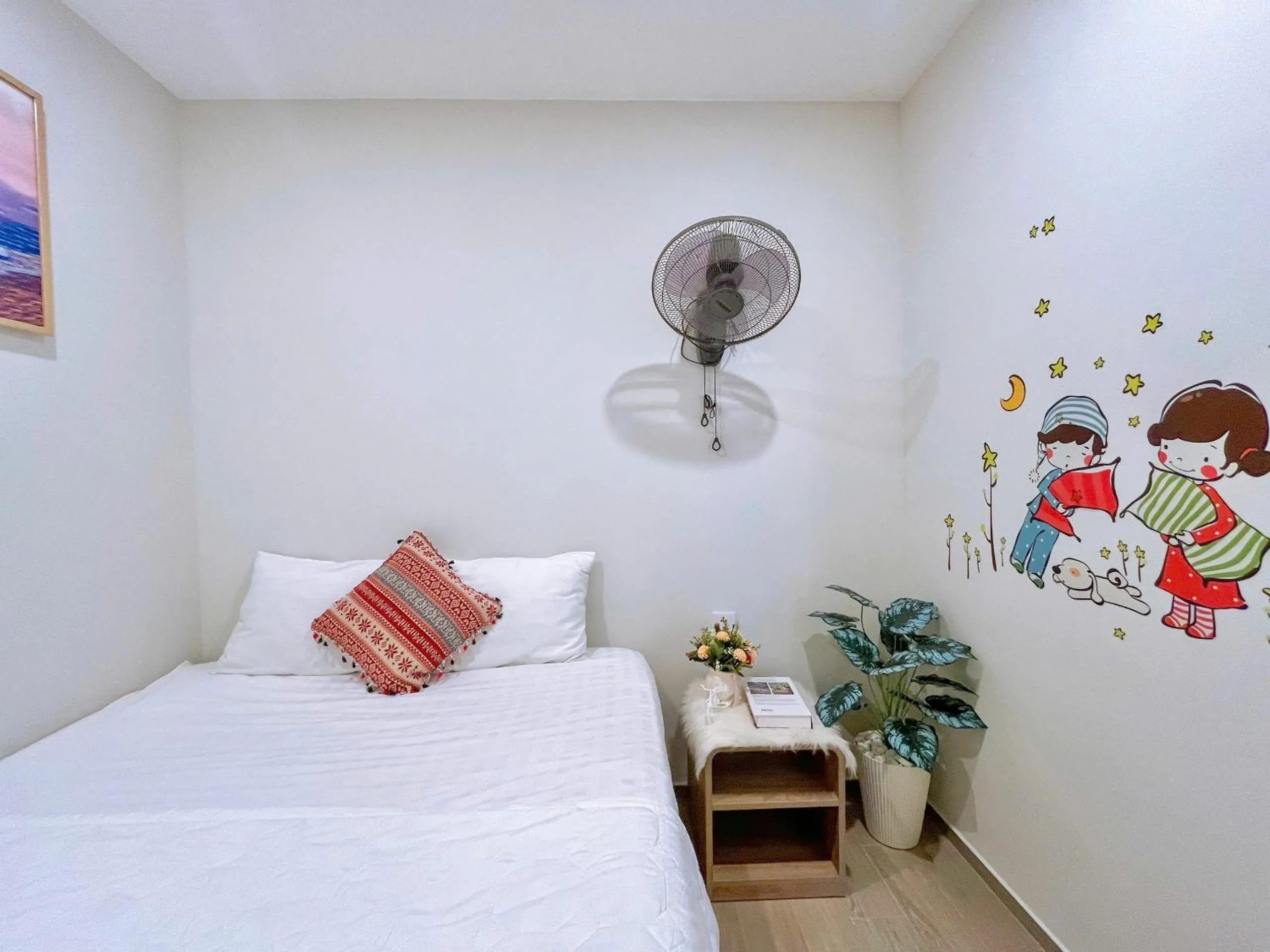 Bed in The Sóng Vũng Tàu - Thương's Homestay