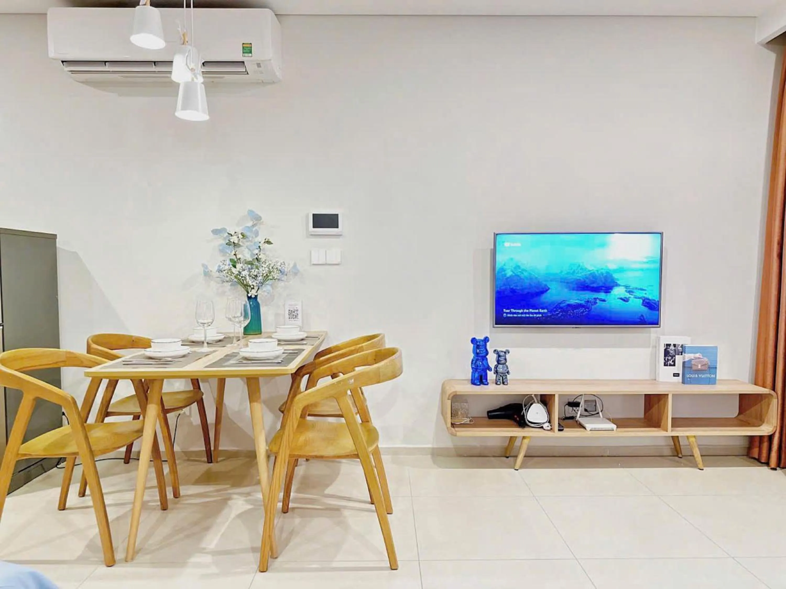 TV and multimedia in The Sóng Vũng Tàu - Thương's Homestay