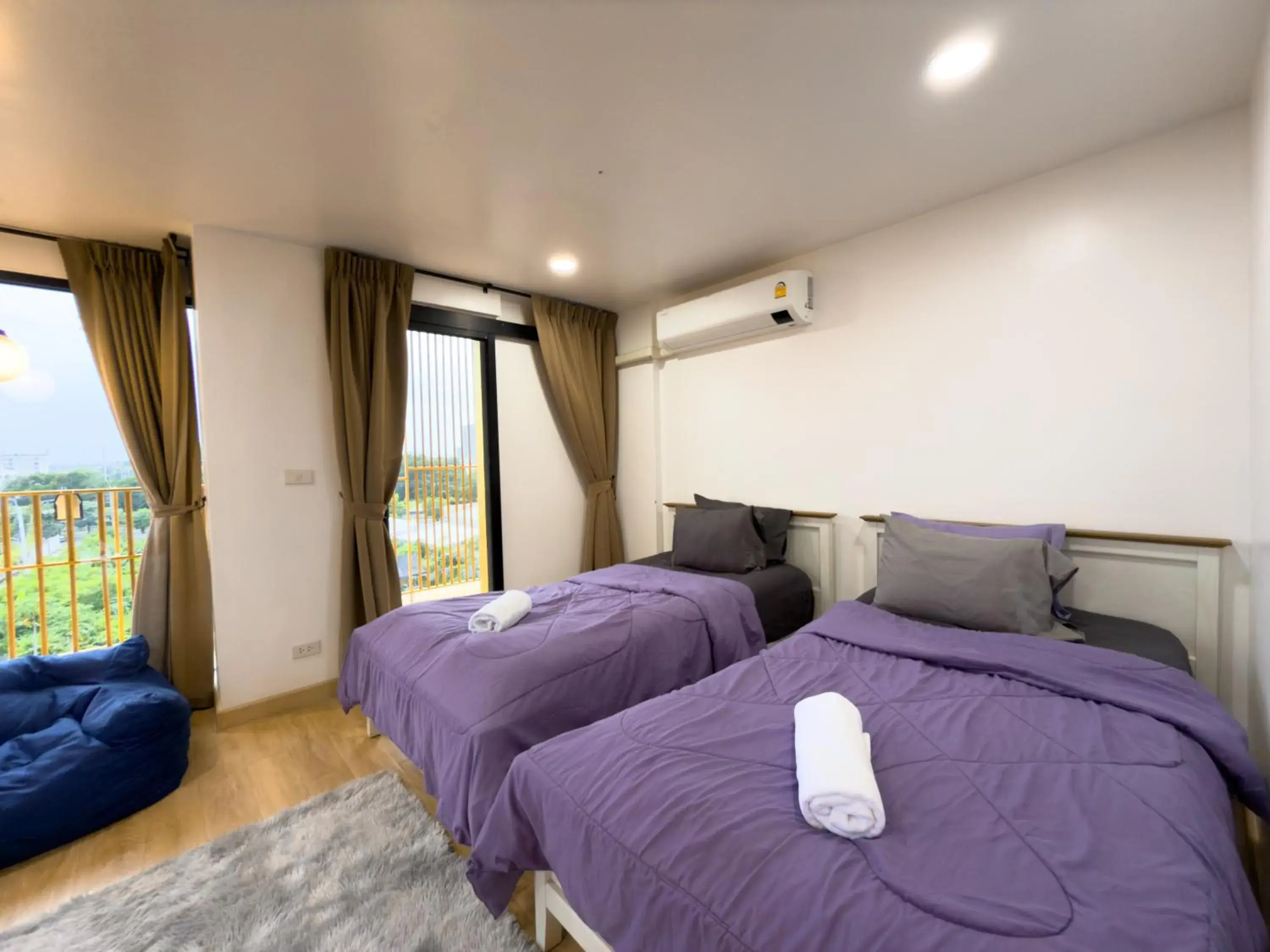 Standard Twin Room in Breezewood Bangkok Hotel Standard Twin Room in Breezewood Bangkok Hotel