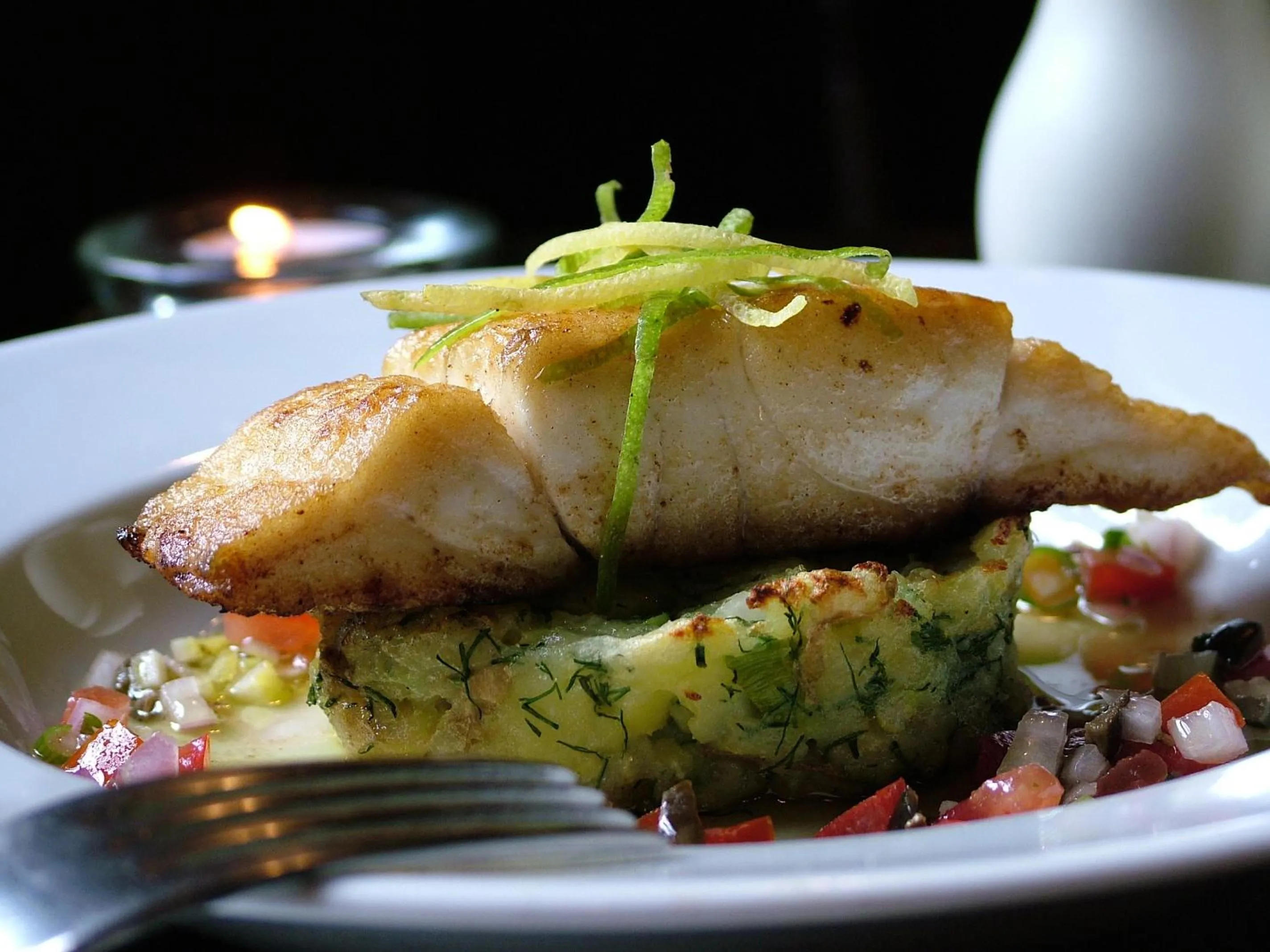 Food close-up in The Cross Keys in Kippen