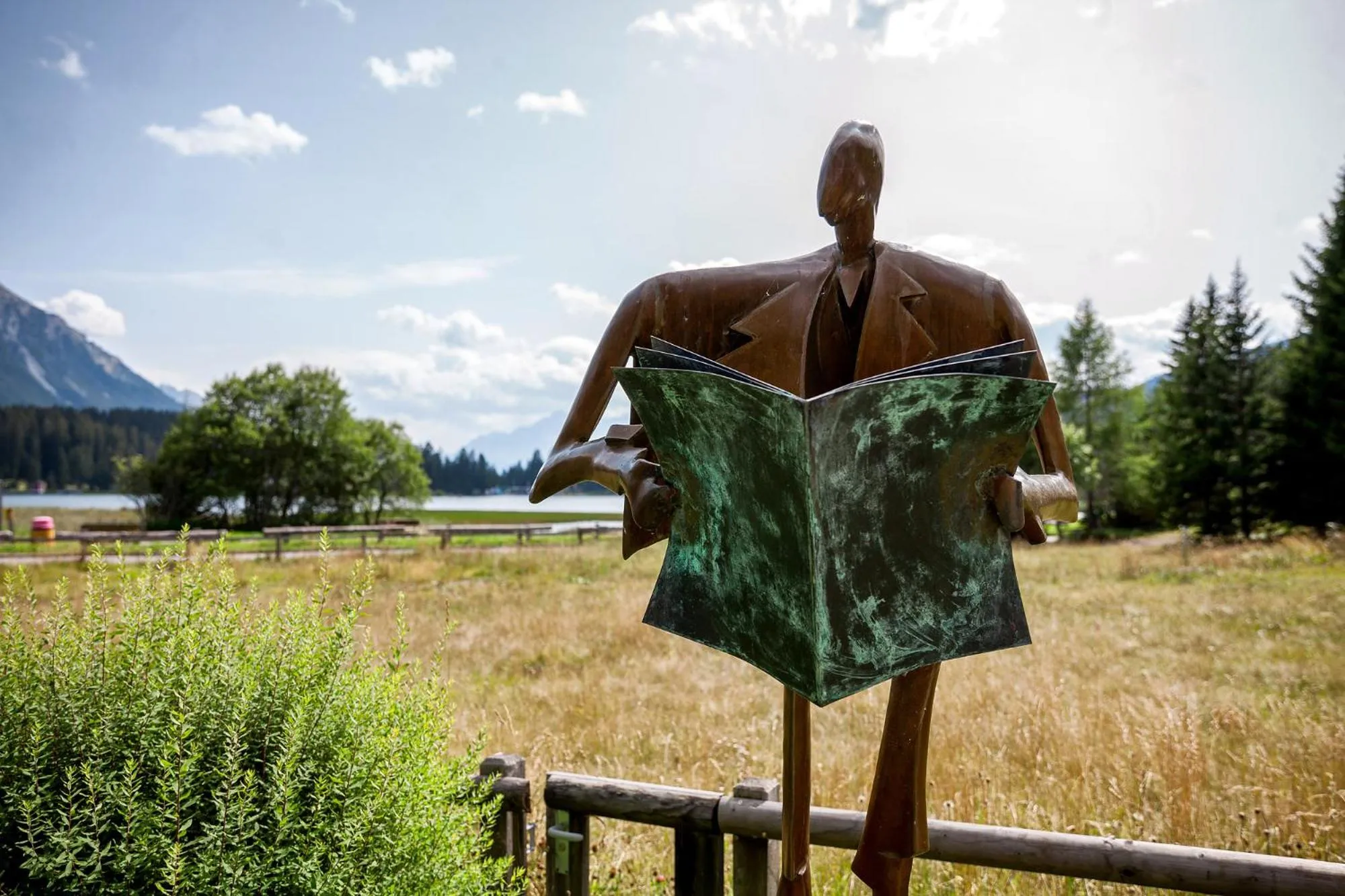 Garden in Hotel Seehof direkt am Heidsee