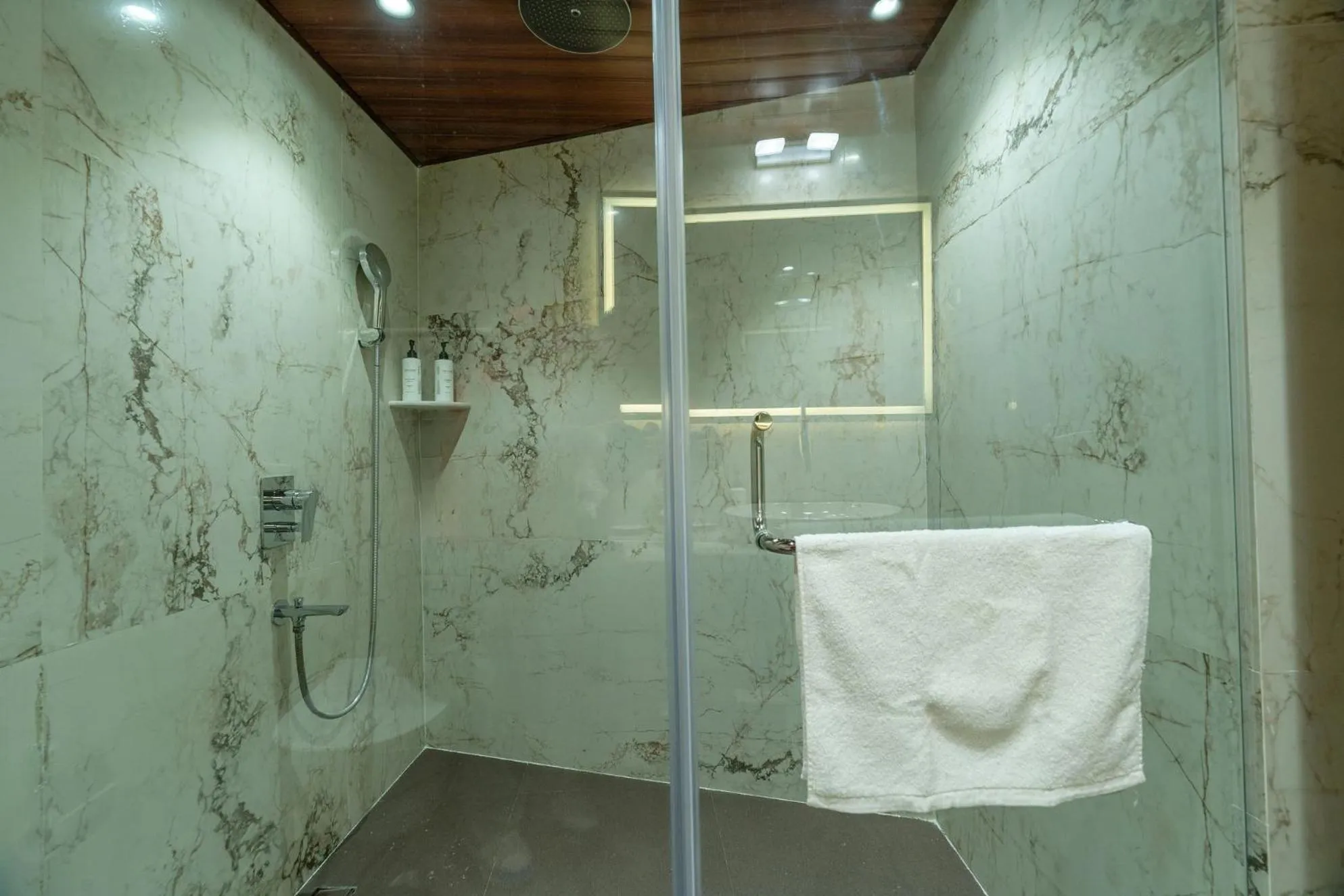 Bathroom in Clarks Inn Suites Hyderabad Airport