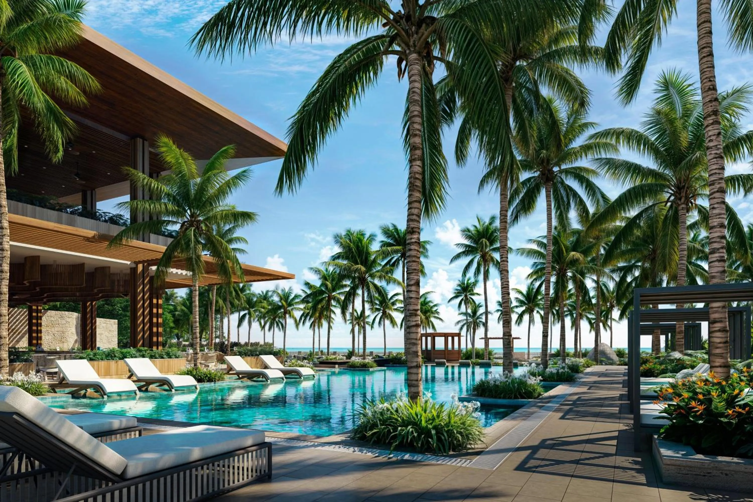Swimming pool in Donoma Las Terrenas Beach Hotel & Spa, Autograph Collection