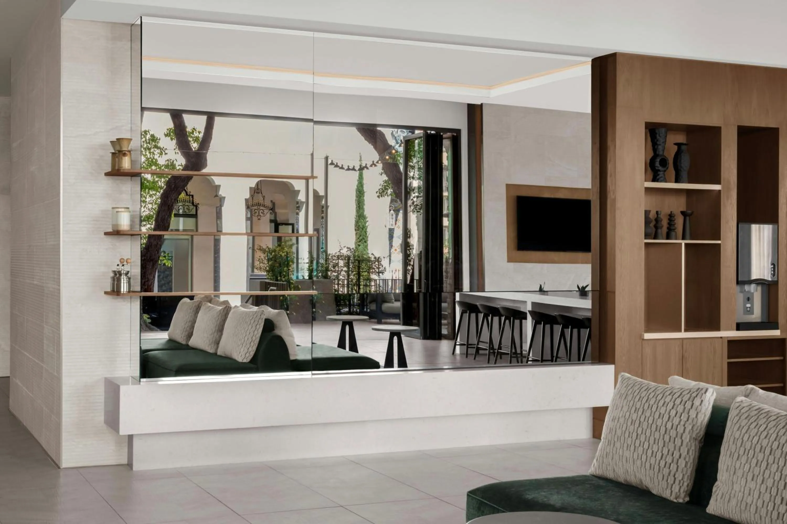 Lobby or reception in AC Hotel by Marriott Pasadena