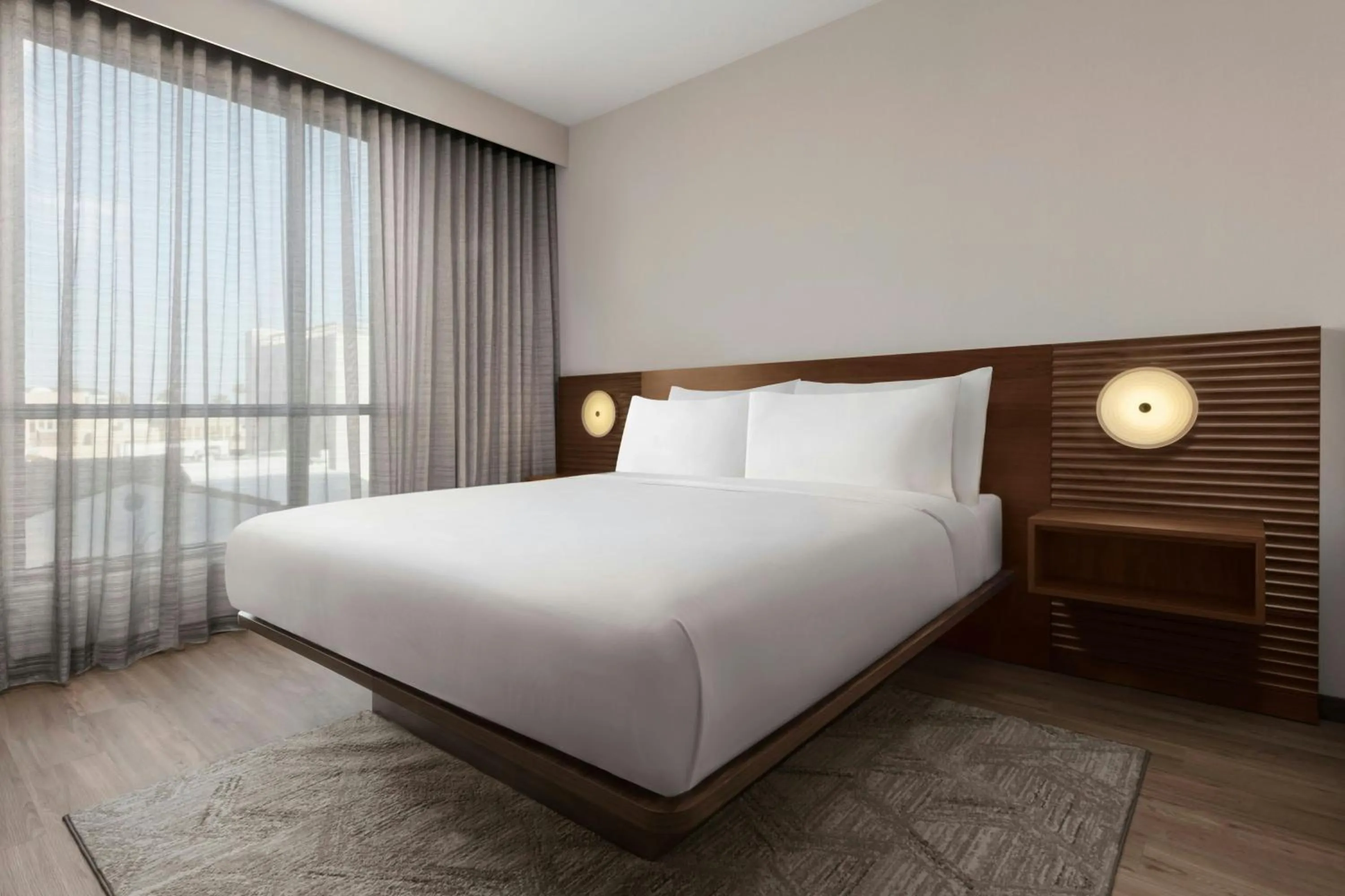 Bedroom, Bed in AC Hotel by Marriott Pasadena