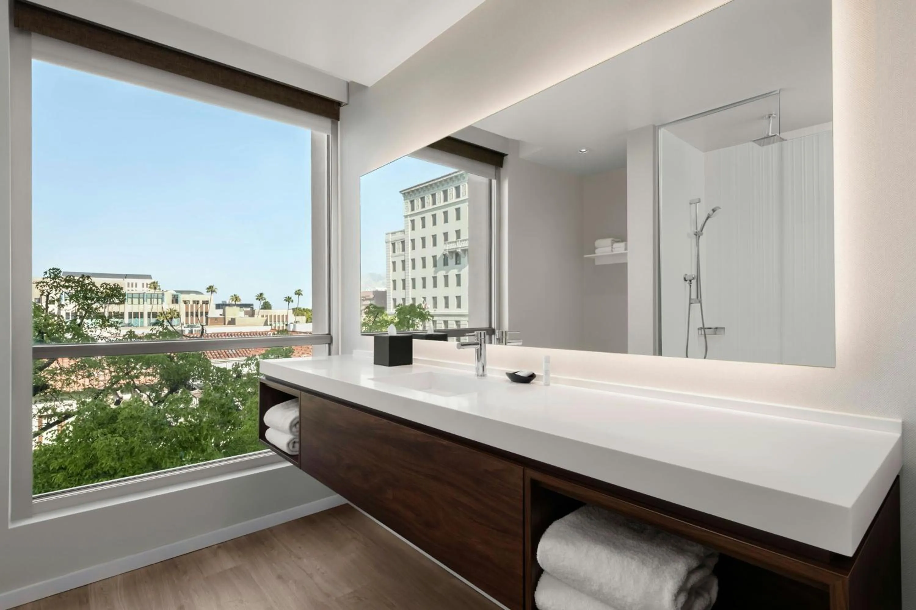 Bathroom in AC Hotel by Marriott Pasadena