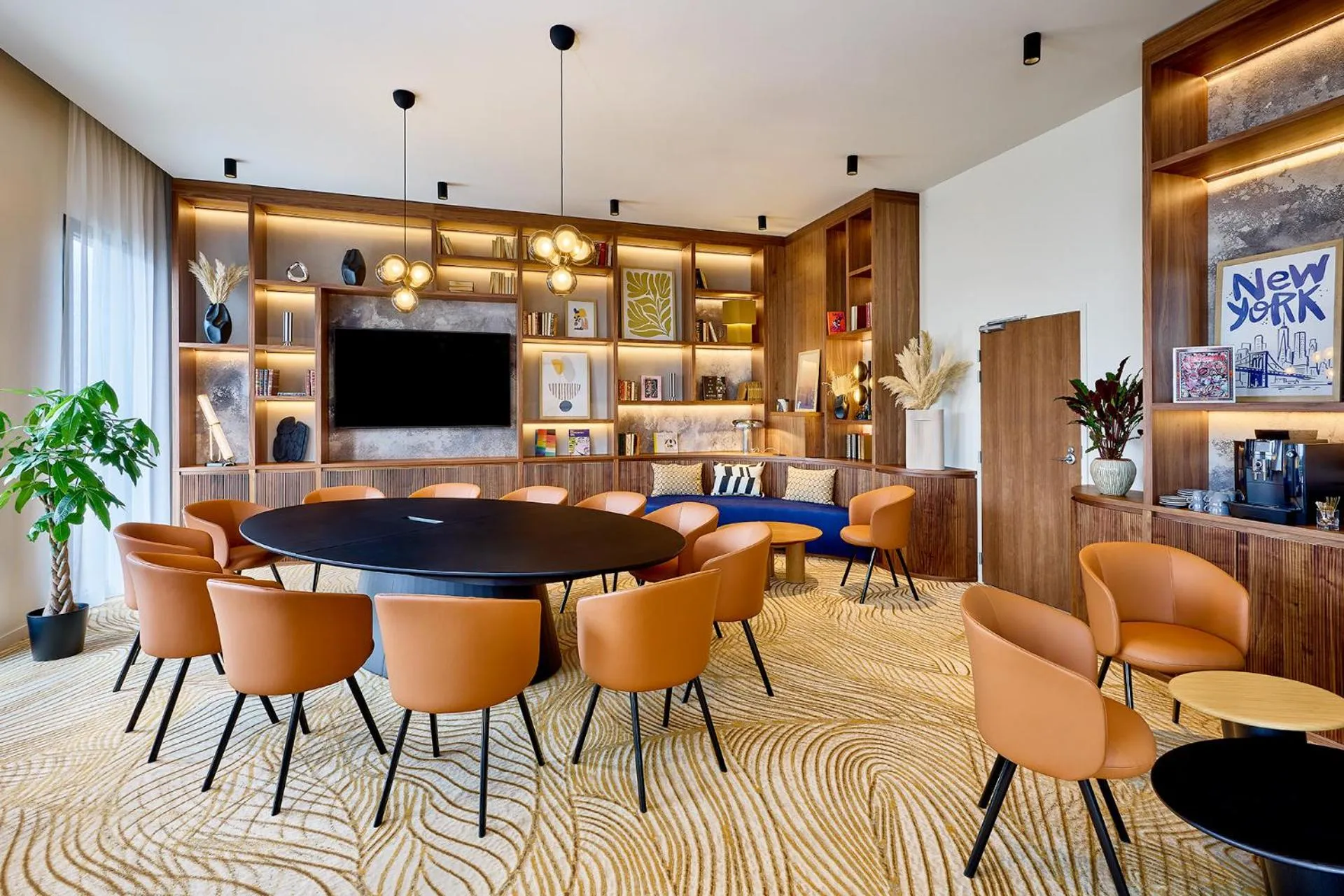 Living room in Courtyard by Marriott Lyon Eurexpo Stadium