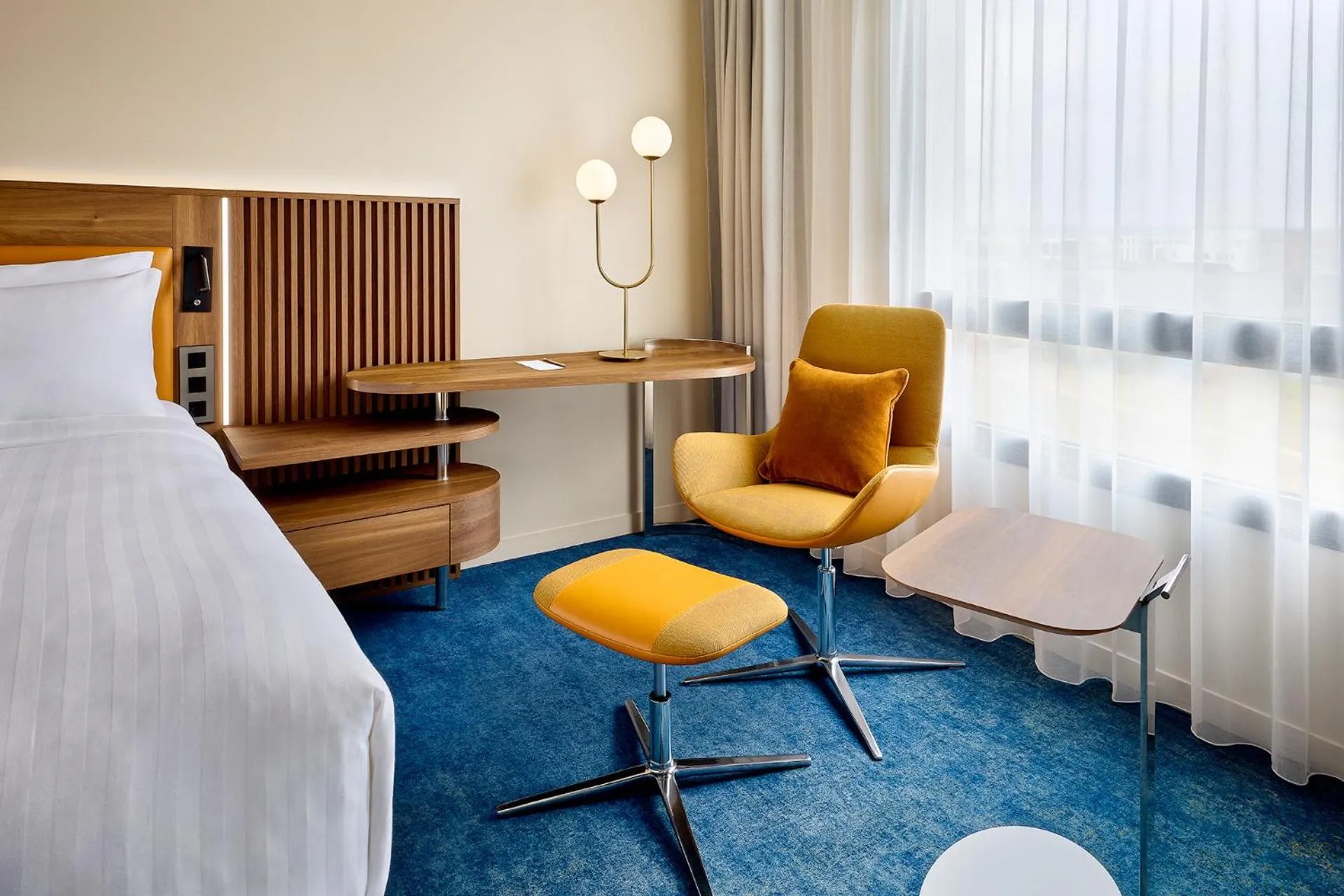 Seating area in Courtyard by Marriott Lyon Eurexpo Stadium