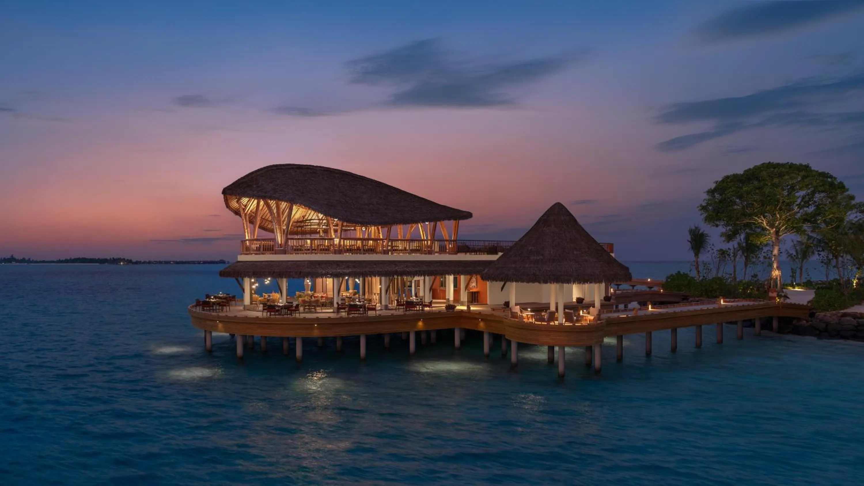 Restaurant/places to eat in JW Marriott Maldives Kaafu Atoll Island Resort