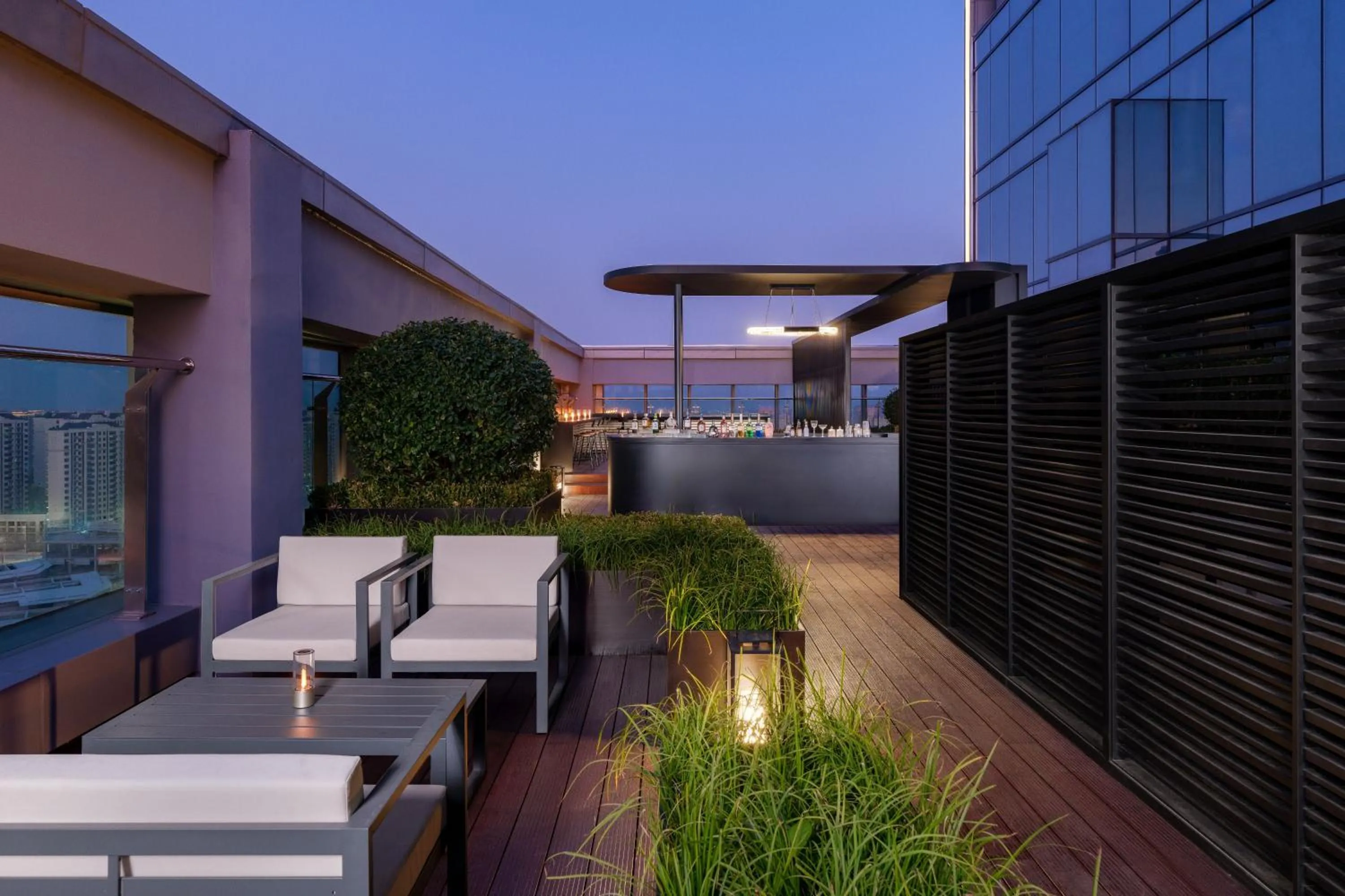 Garden in Renaissance Qingdao Hotel