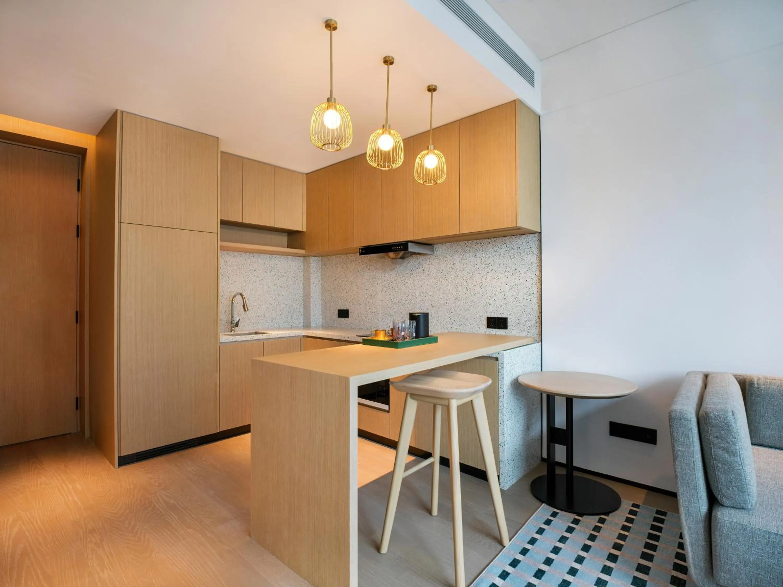 Dining area in Element Qingdao