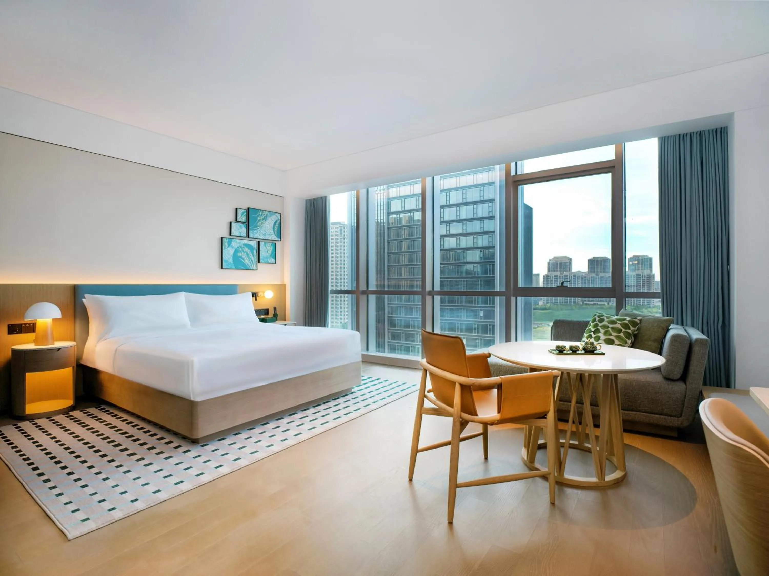 Bedroom, Bed in Element Qingdao