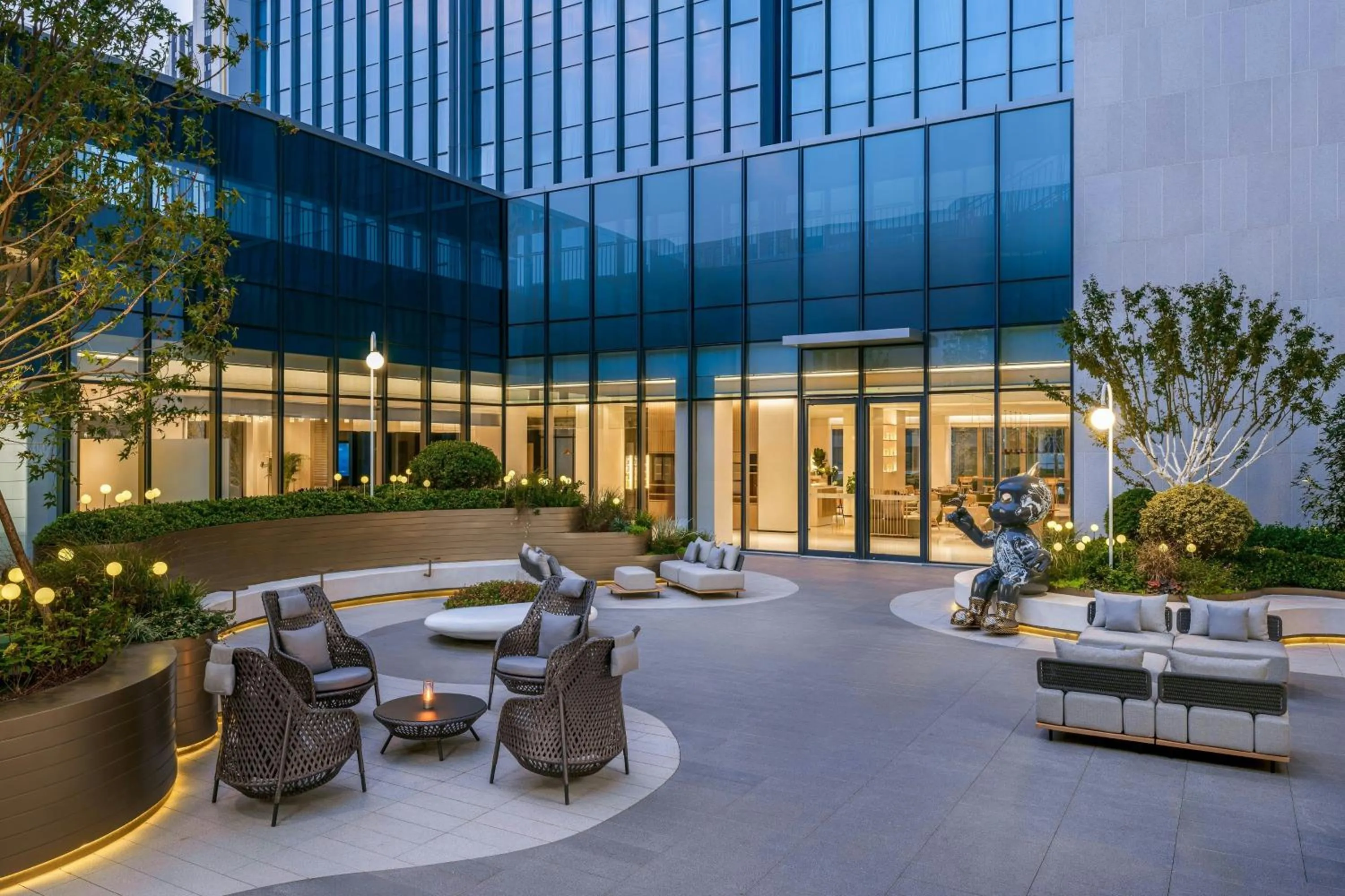 View (from property/room) in Element Qingdao