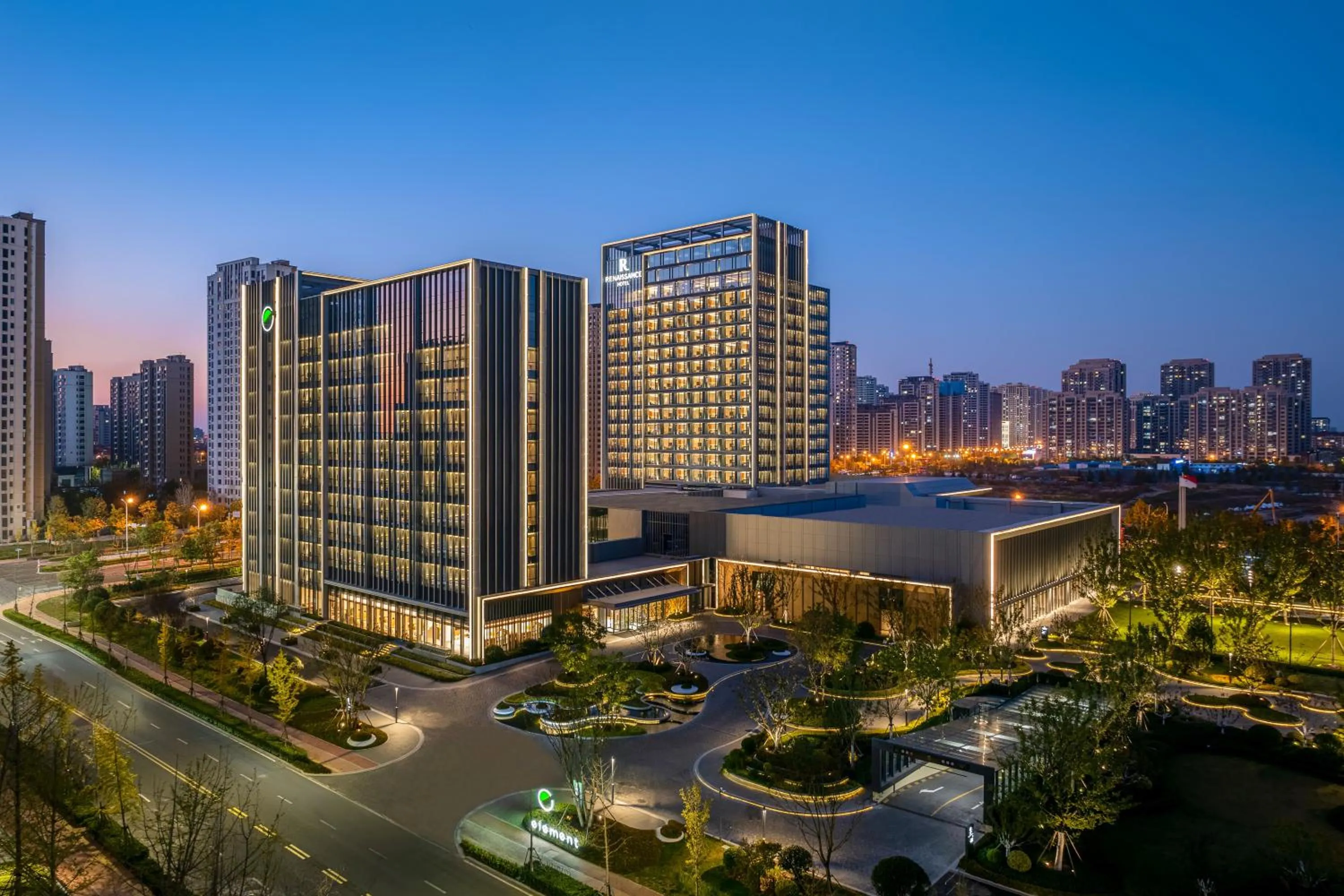 Property building in Element Qingdao