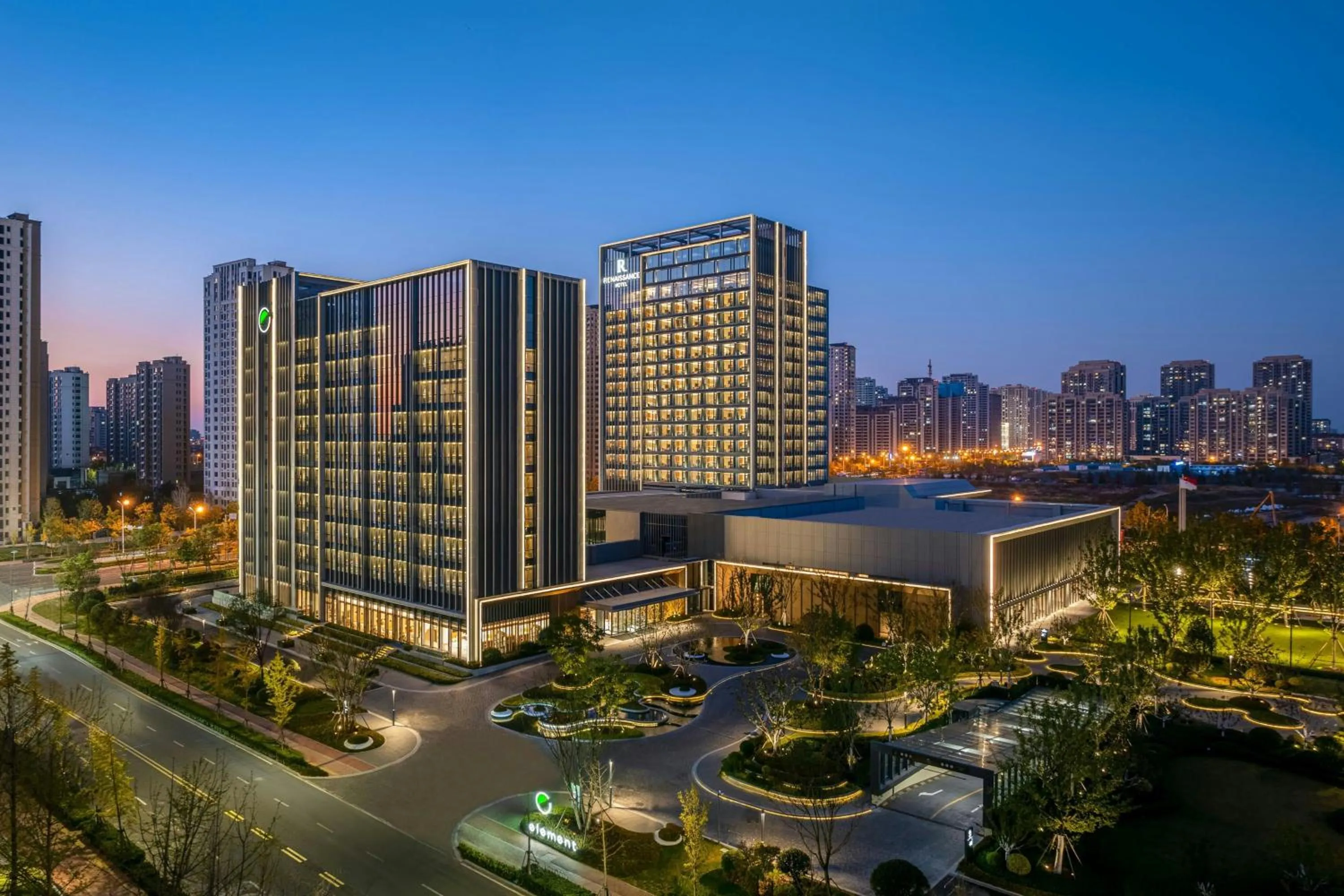 Property building in Element Qingdao