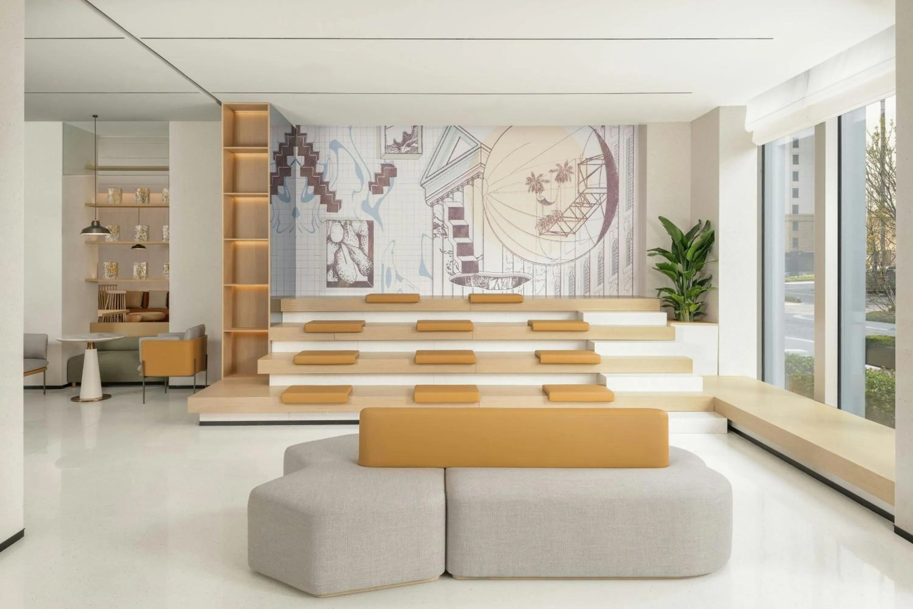 Meeting/conference room, Bed in Element Qingdao