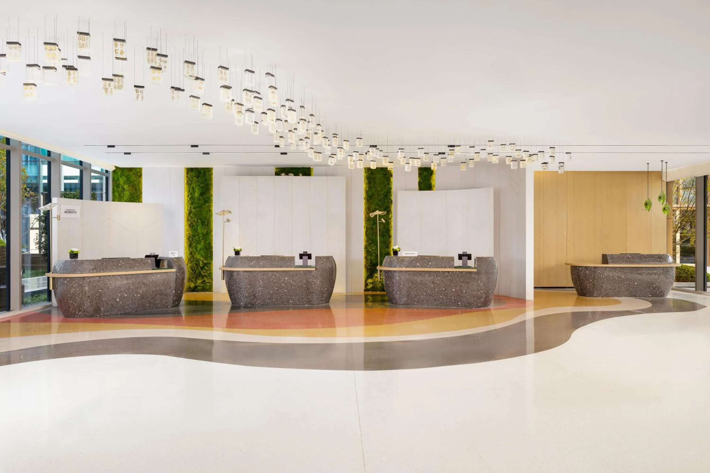 Lobby or reception in Element Qingdao