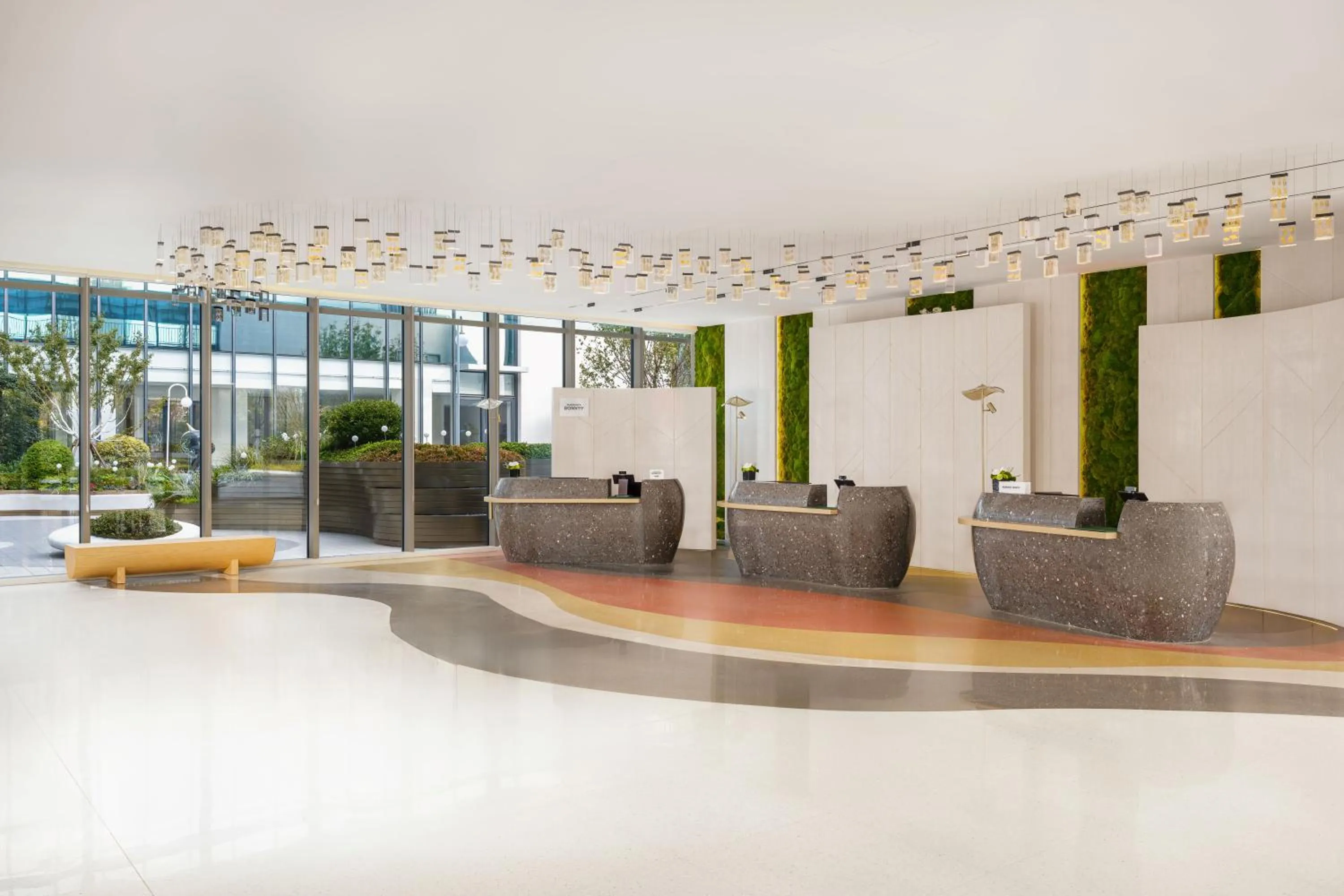 Lobby or reception in Element Qingdao