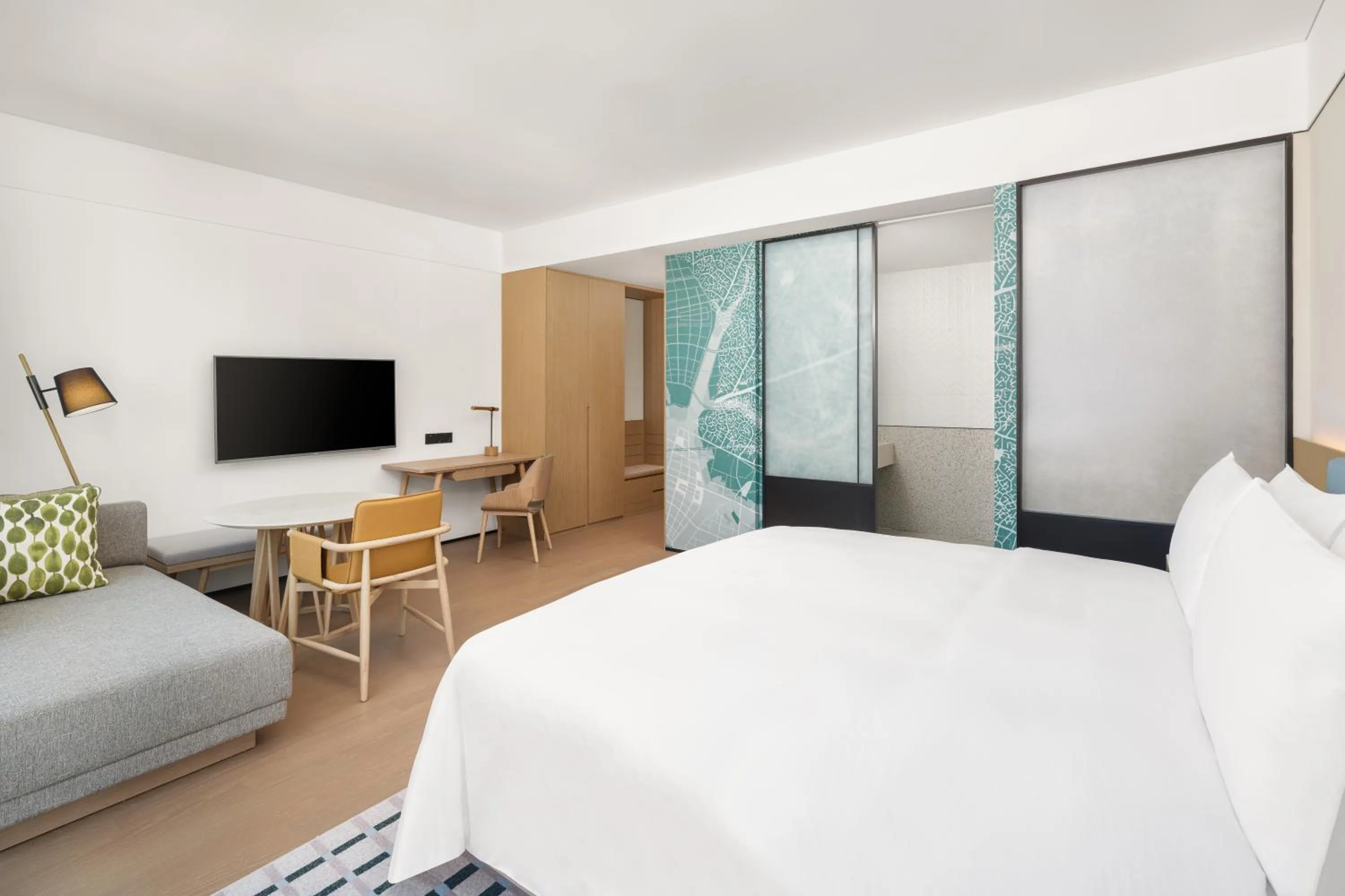 Property building, Bed in Element Qingdao