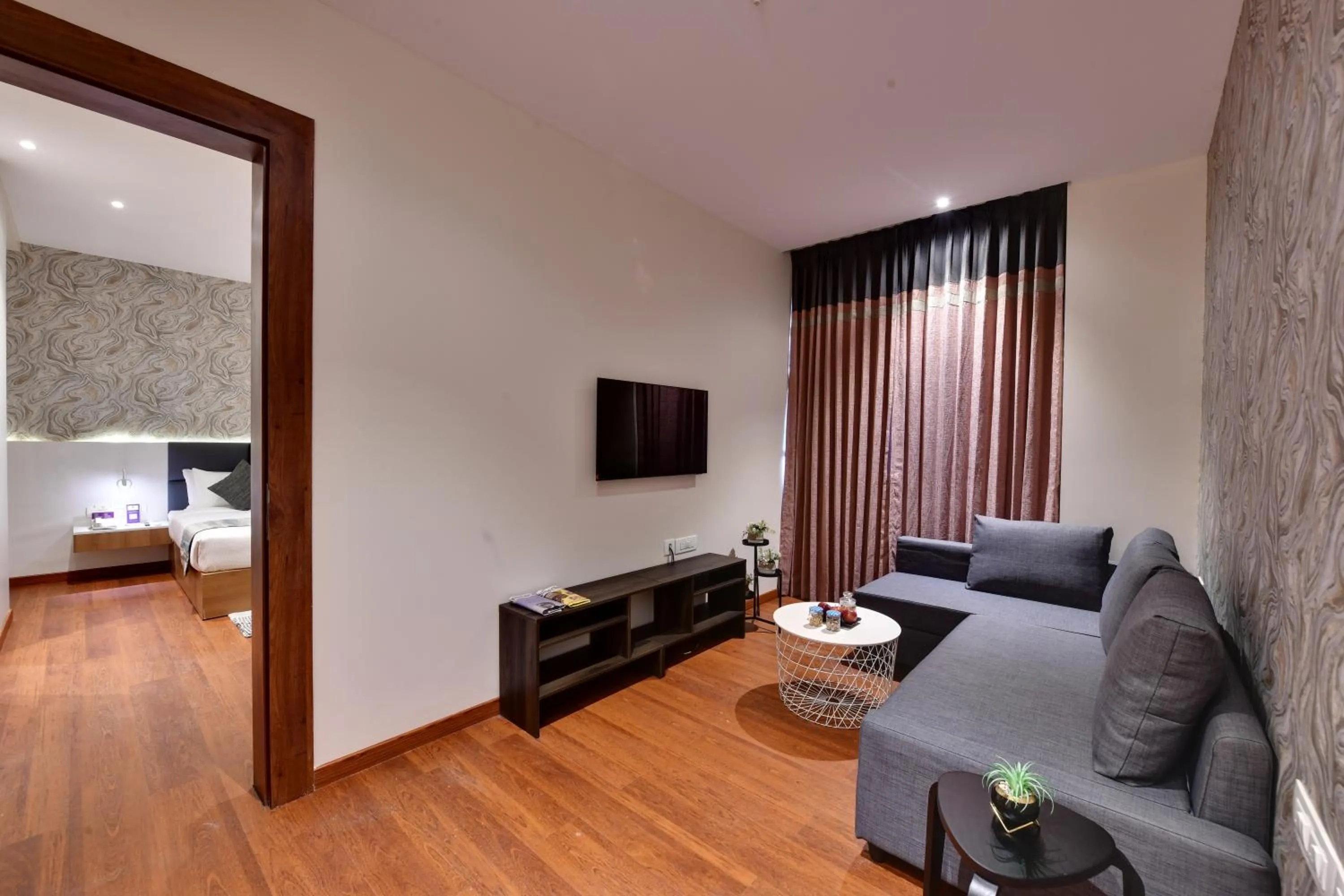 Living room in Click Hotel Vista-Kempegowda Airport