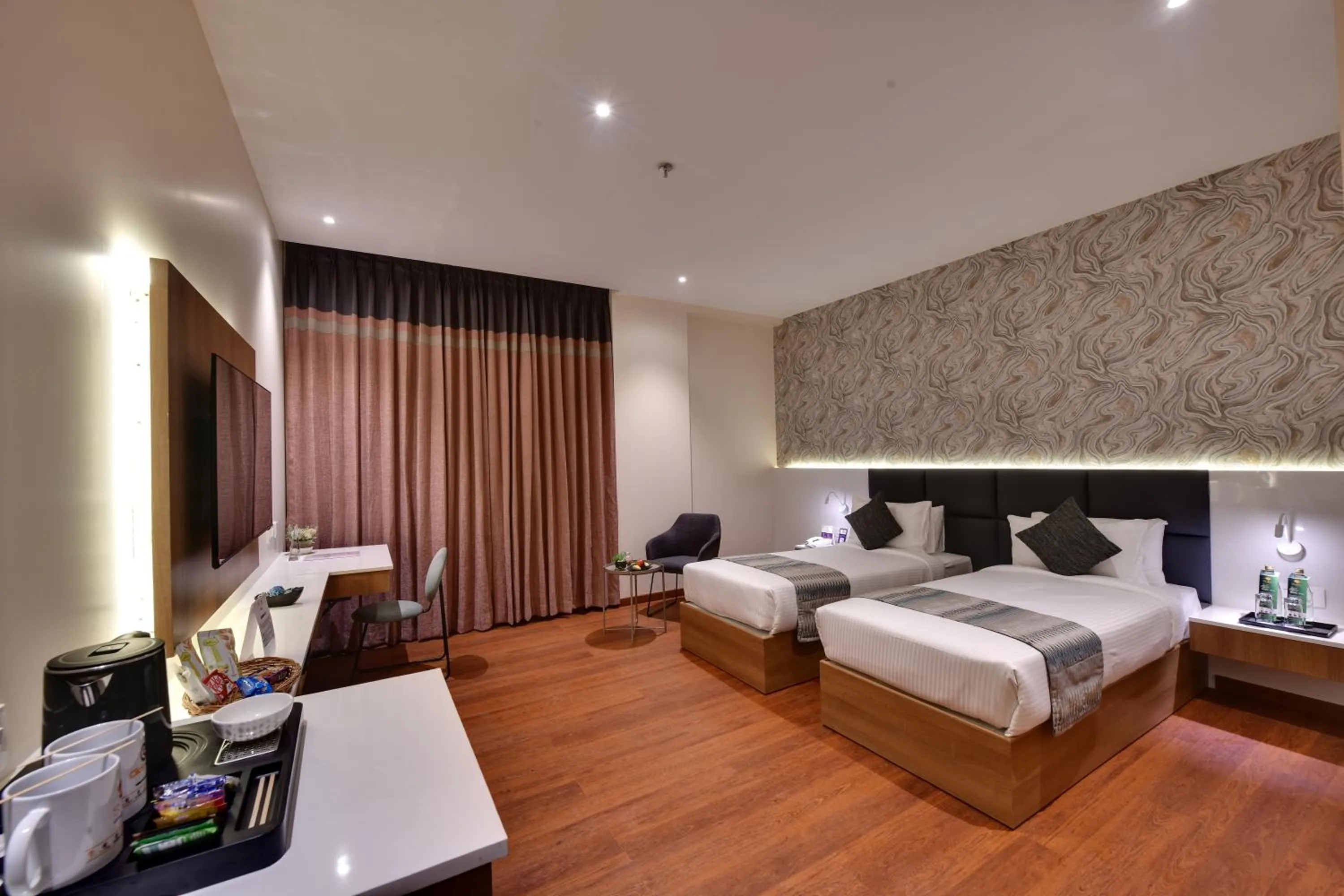 Bed in Click Hotel Vista-Kempegowda Airport