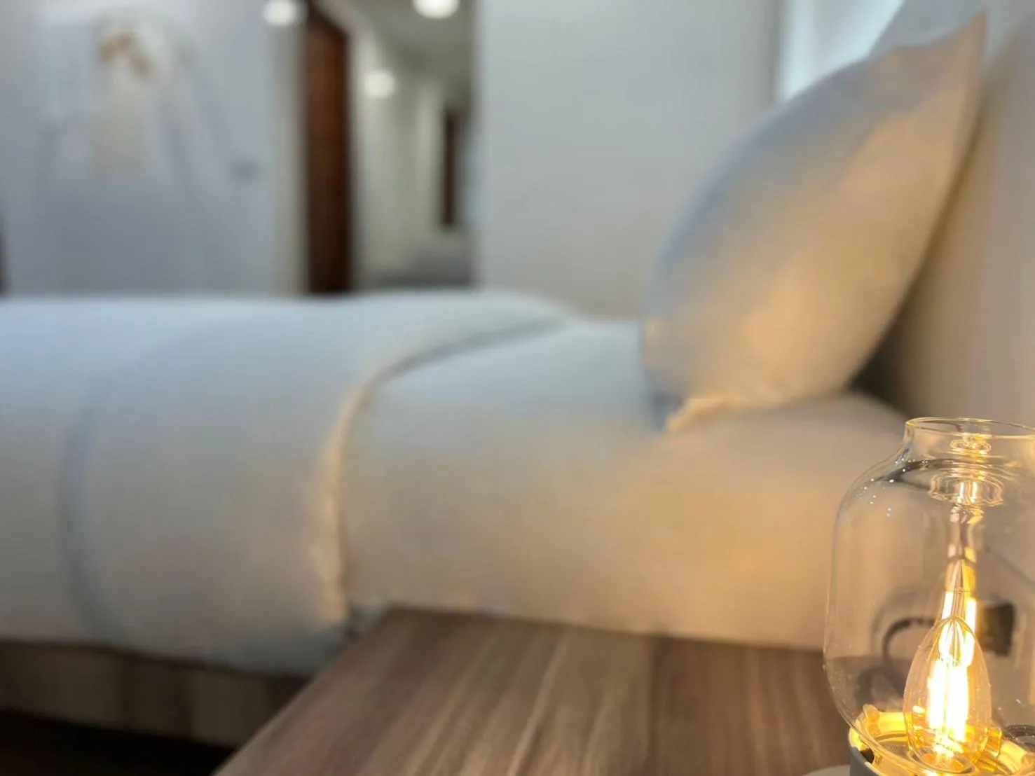 Bed in VELA Korat Hotel & Cafe'