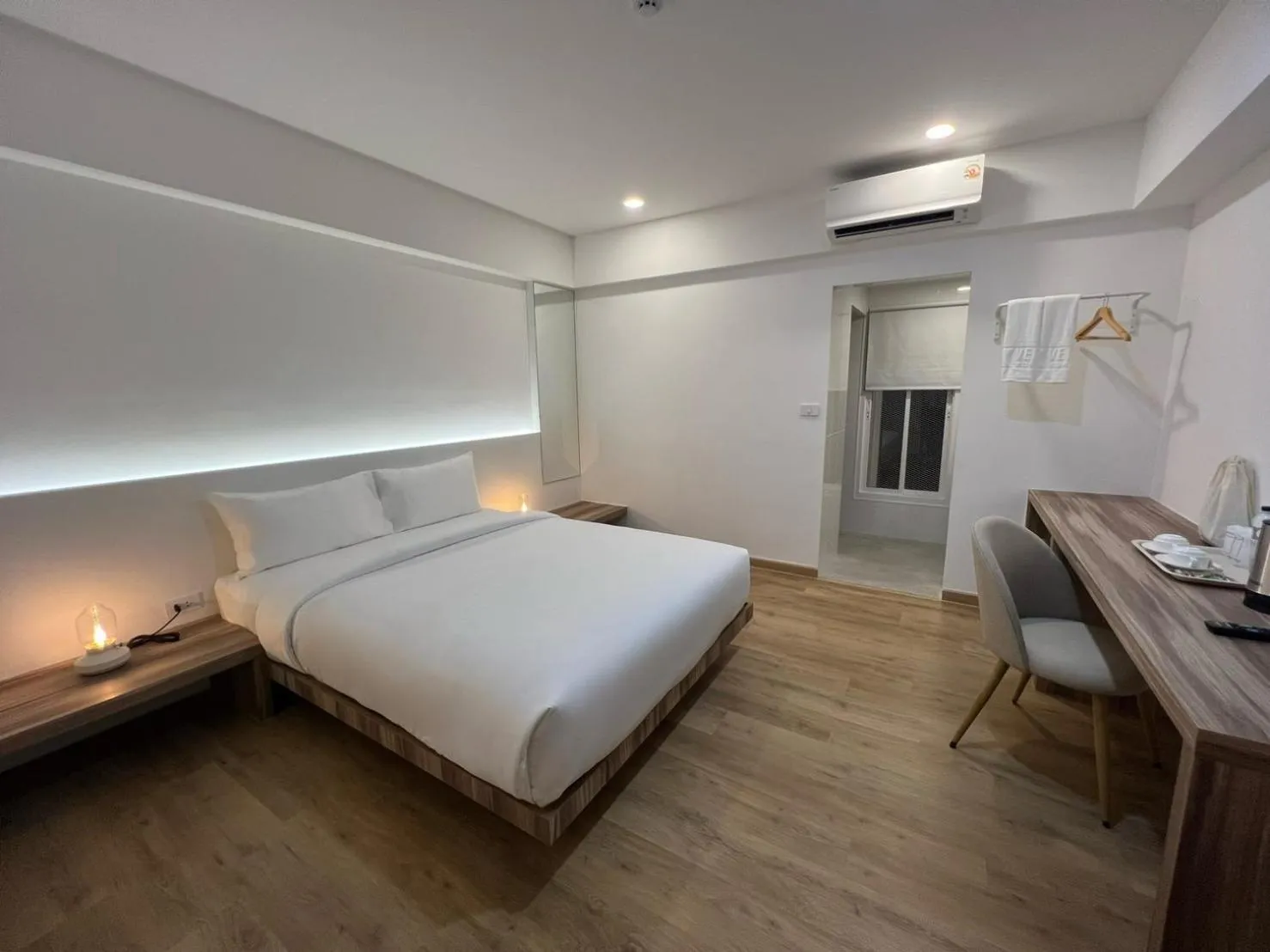 Bed in VELA Korat Hotel & Cafe'