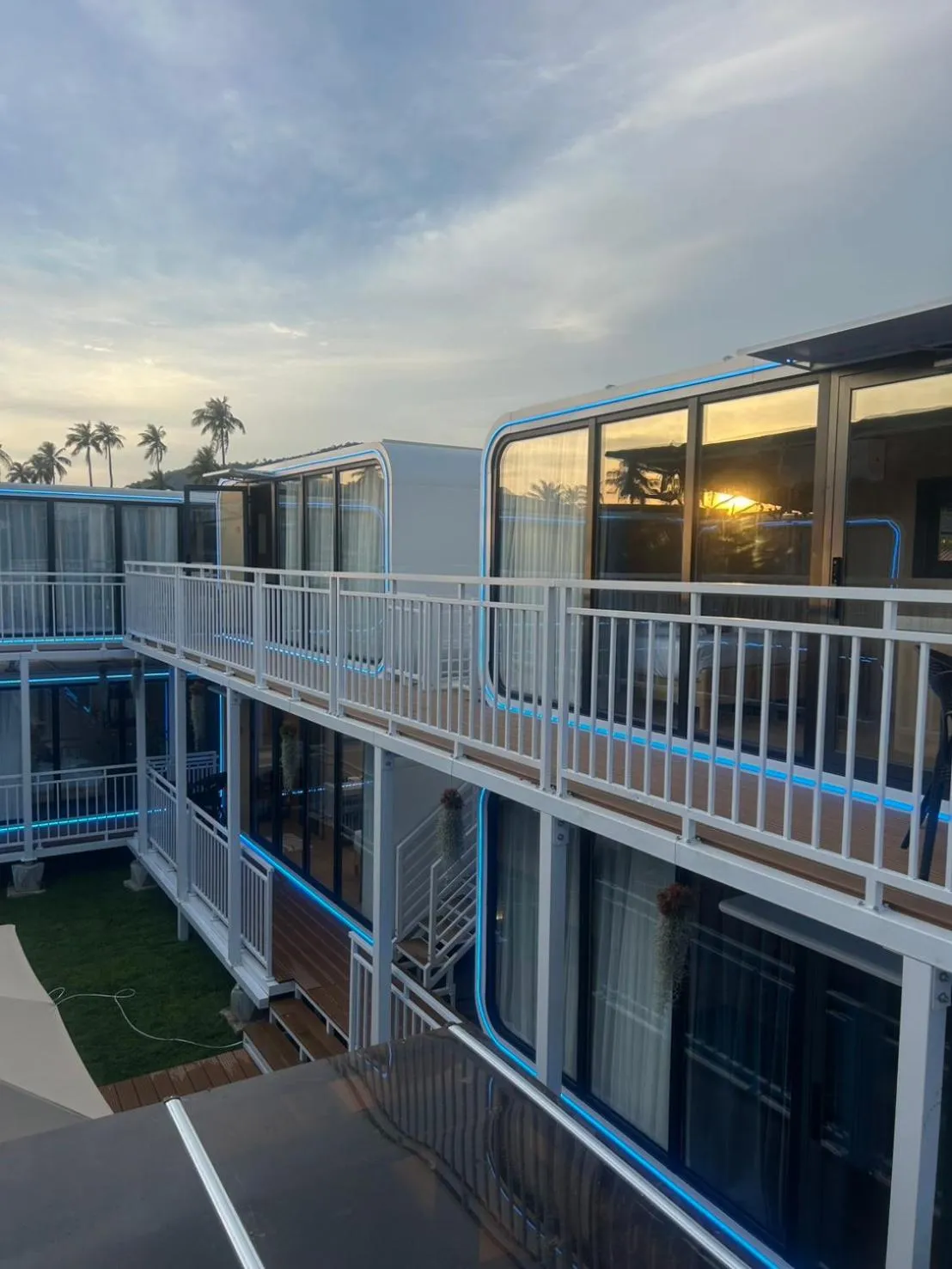 Balcony/Terrace in Space House Hotel Phuket