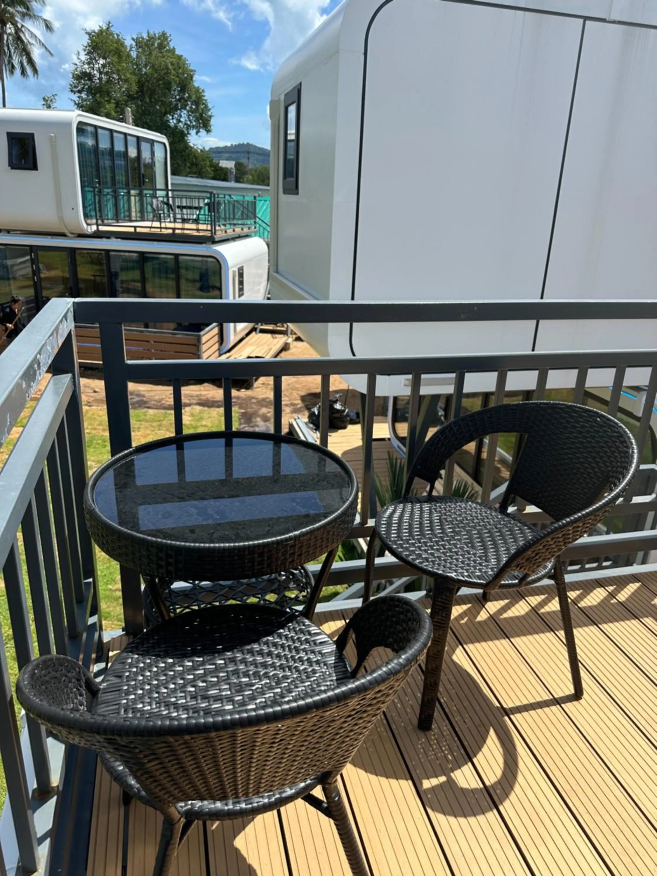 Balcony/Terrace in Space House Hotel Phuket