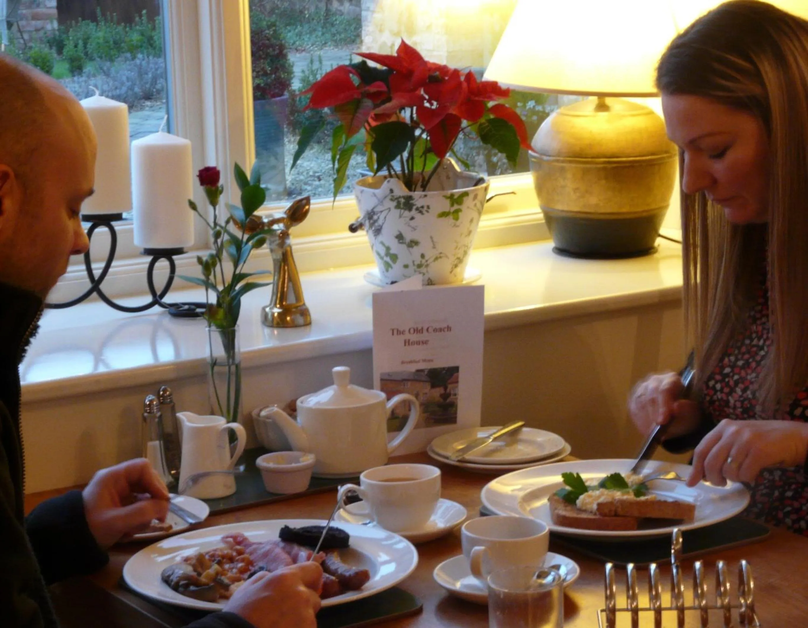 Food in The Old Coach House