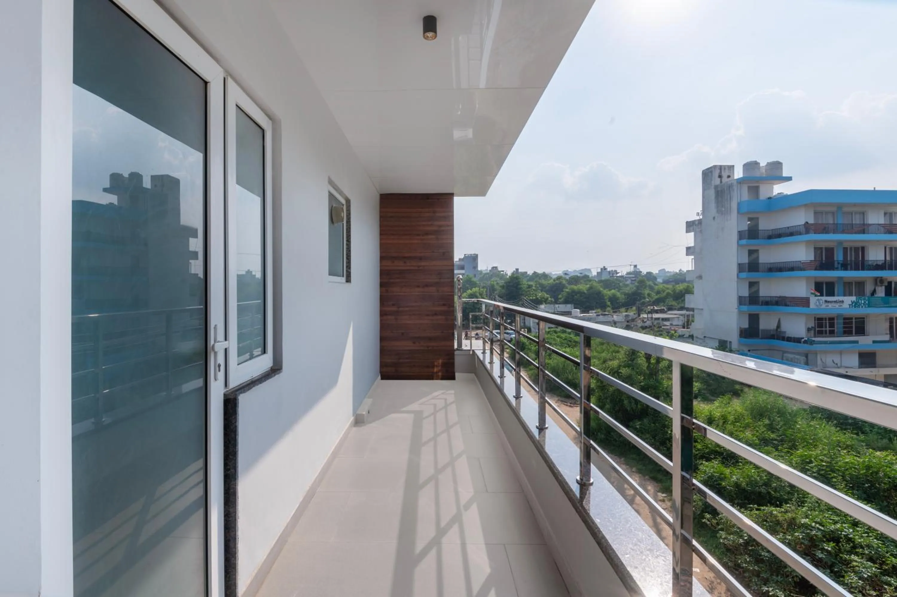 Balcony/Terrace in Wandr Hotel Medicity Gurugram, Near Medanta Hospital