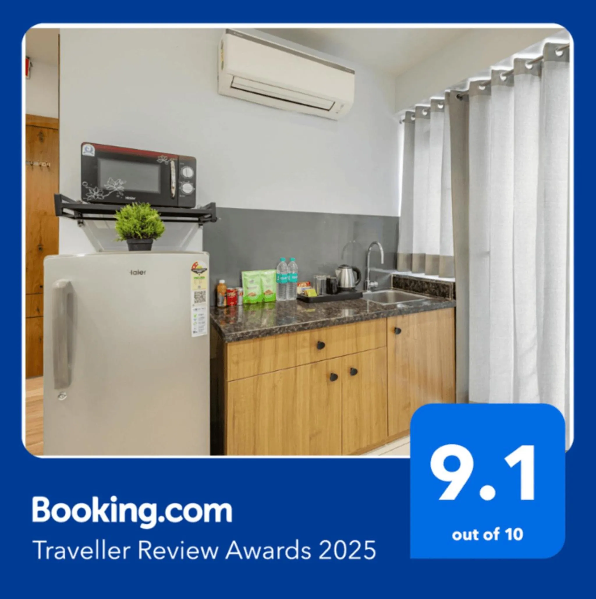 Kitchen or kitchenette in Wandr Hotel Medicity Gurugram, Near Medanta Hospital