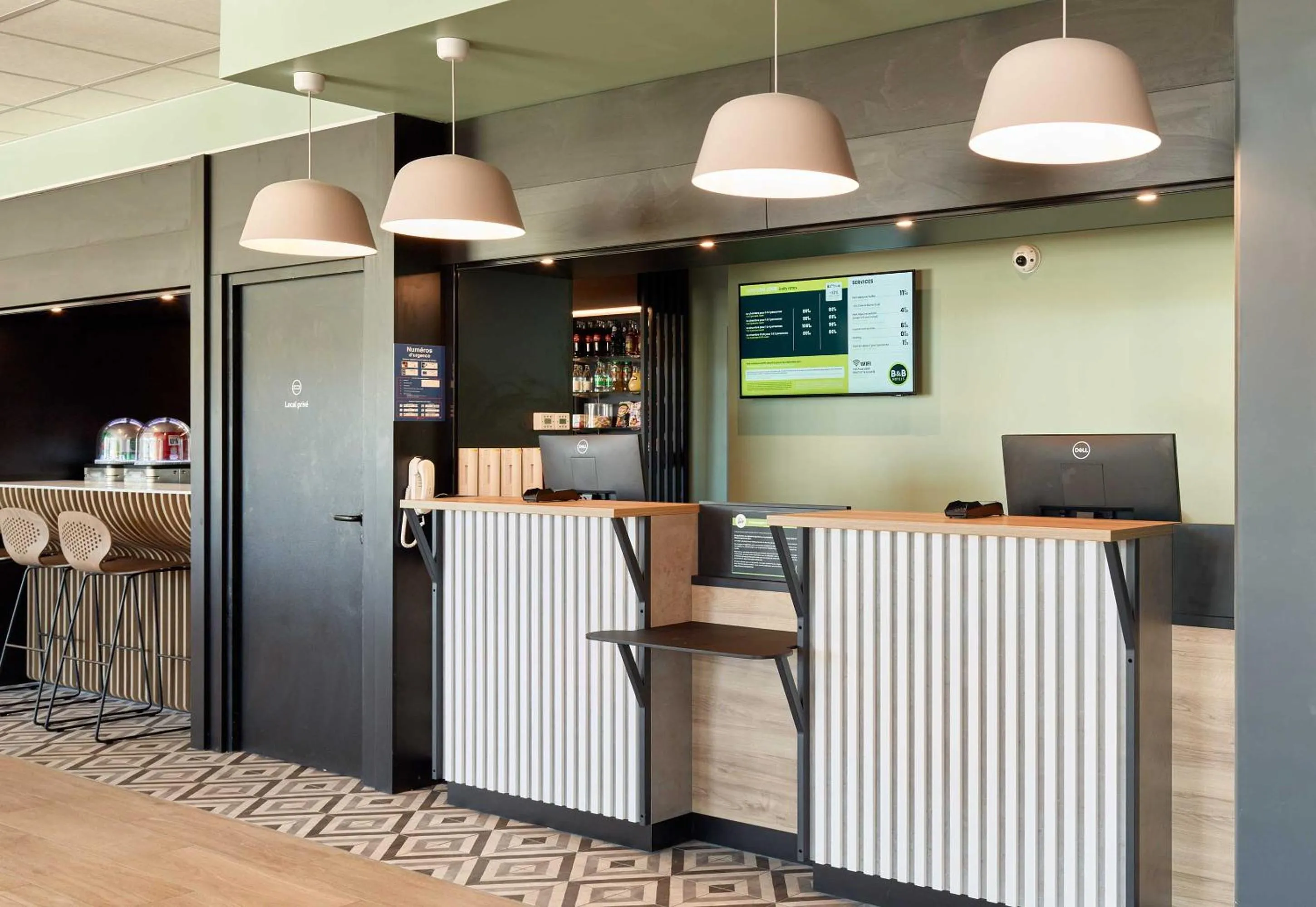 Lobby or reception in B&B HOTEL Meaux Nanteuil-lès-Meaux 3 étoiles