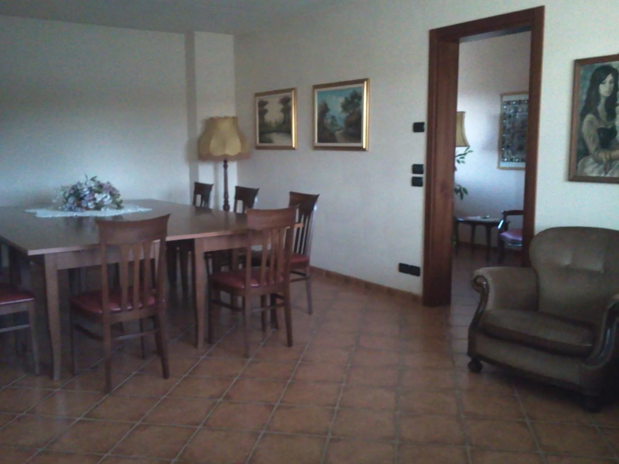 Seating area in Albergo Al Portico