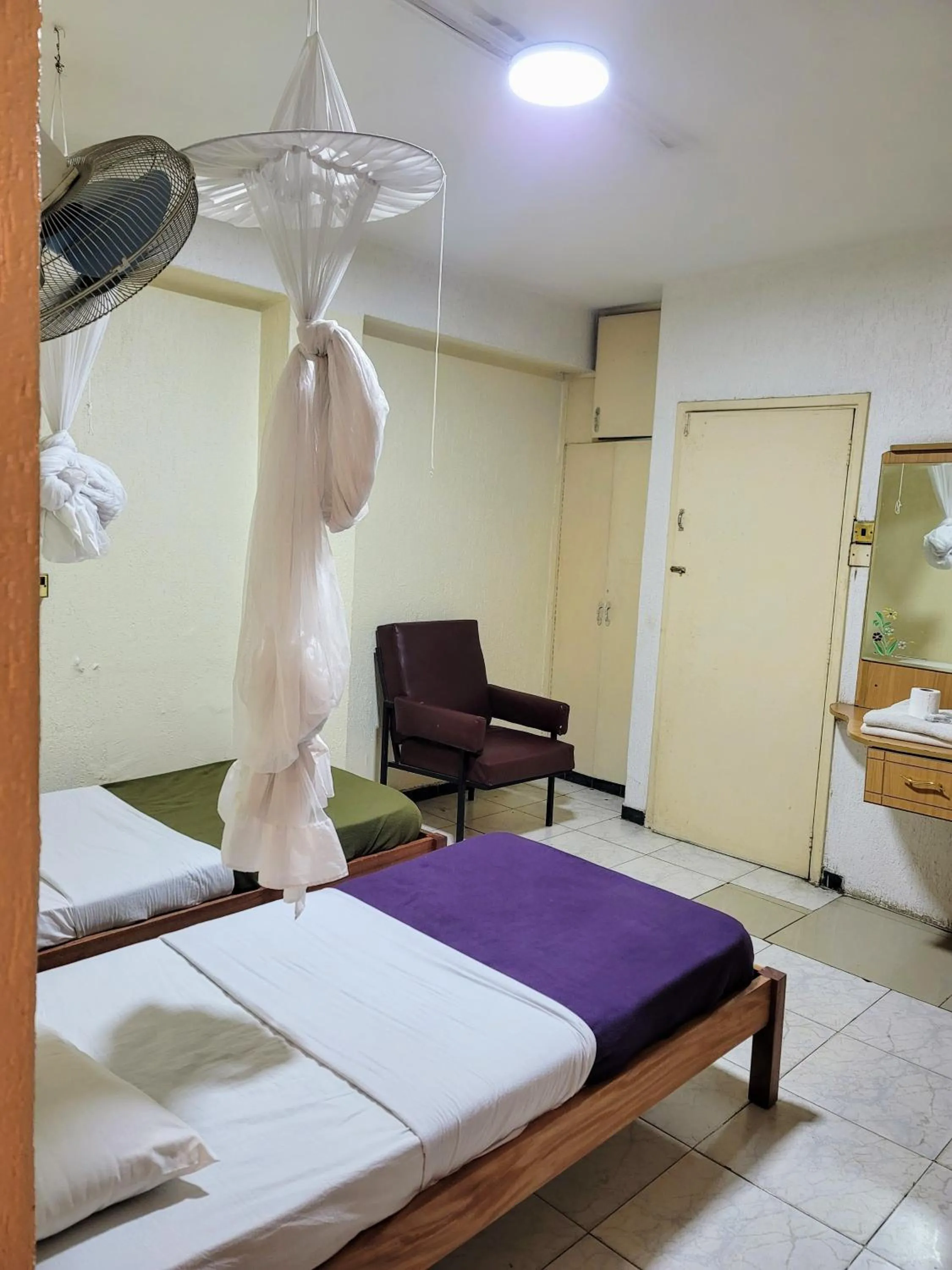 Bed in Nairobi Glory Palace Hotel