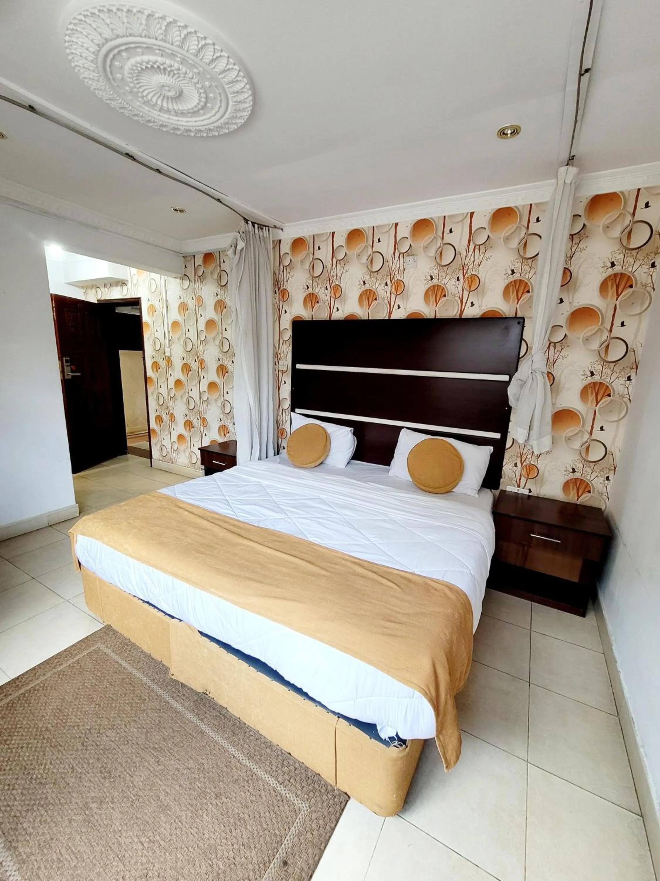 Bed in Nairobi Glory Palace Hotel