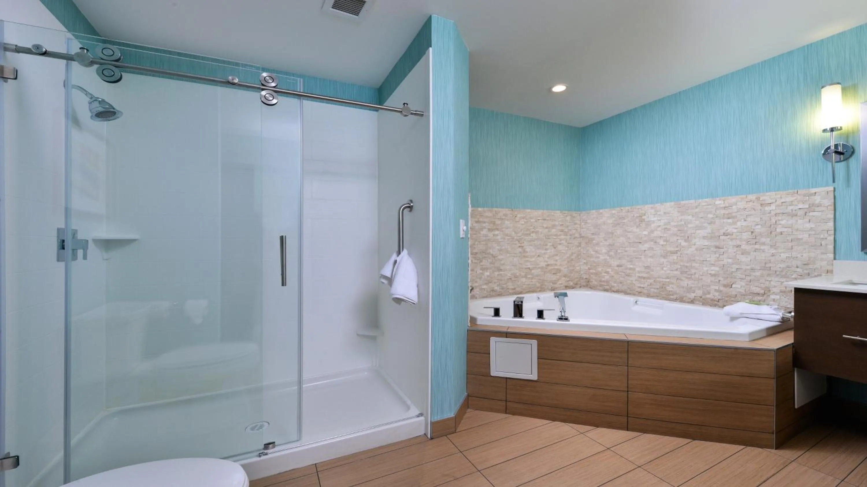 Bathroom in Holiday Inn Hotel & Suites Edmonton Airport Conference Centre by IHG