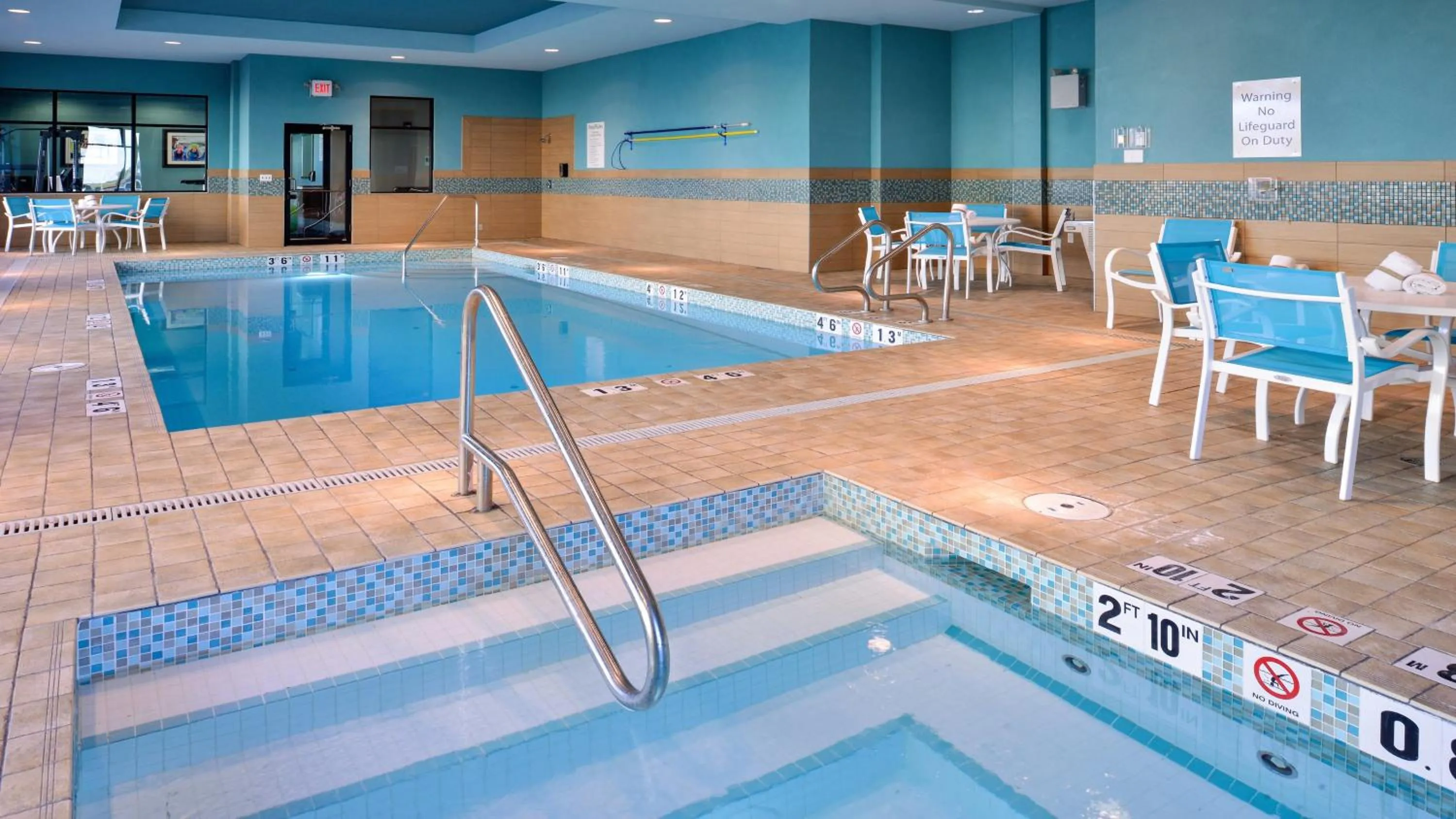 Swimming pool in Holiday Inn Hotel & Suites Edmonton Airport Conference Centre by IHG