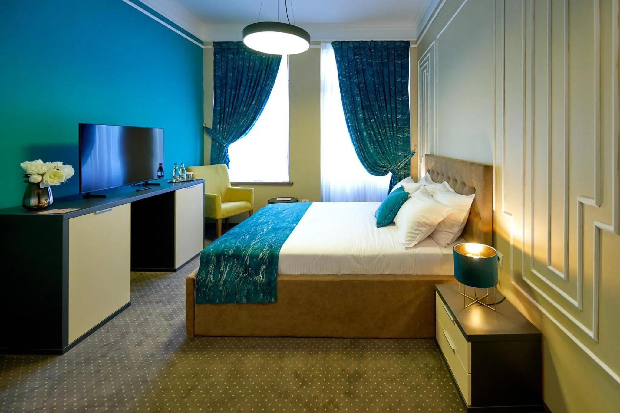 Bed in G Danube Boutique Hotel