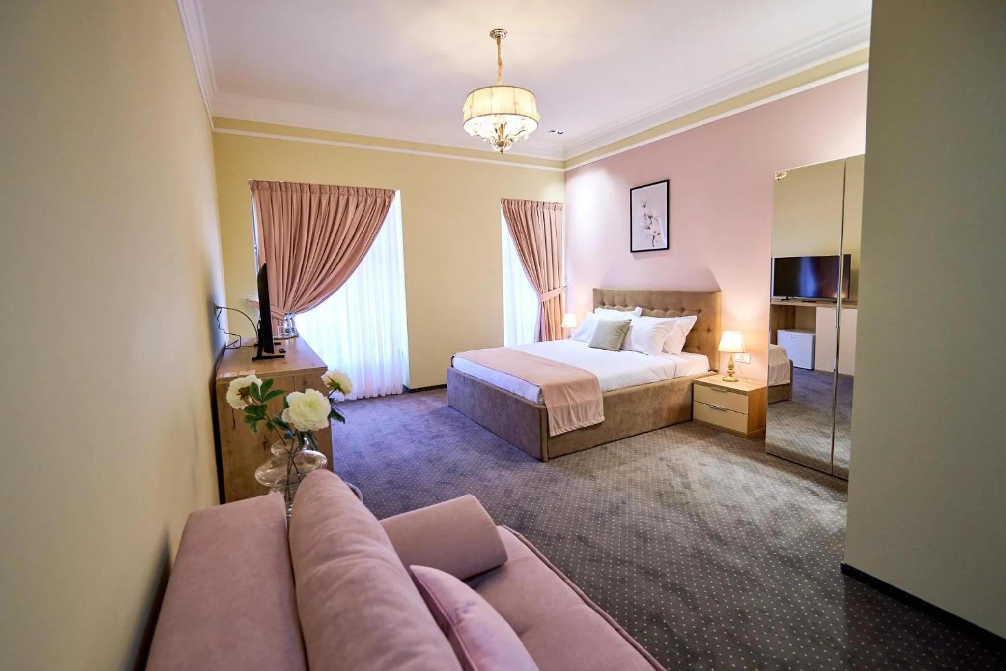 Bed in G Danube Boutique Hotel