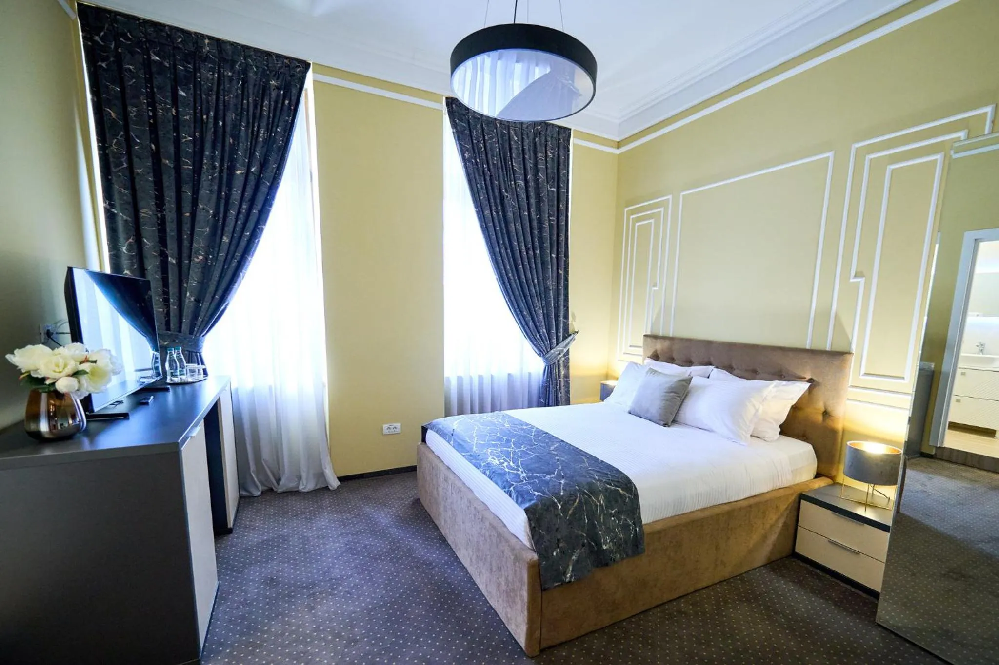Photo of the whole room, Bed in G Danube Boutique Hotel