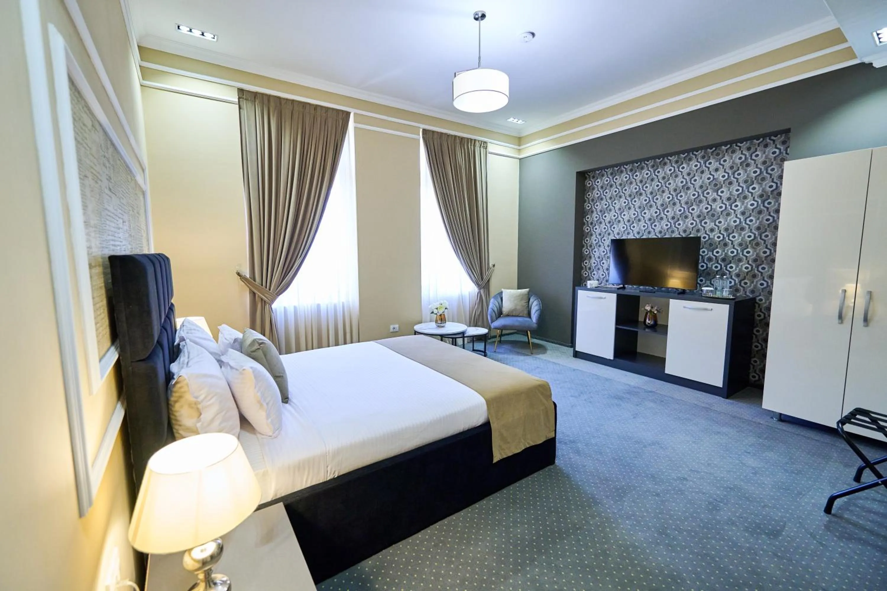 Bed in G Danube Boutique Hotel