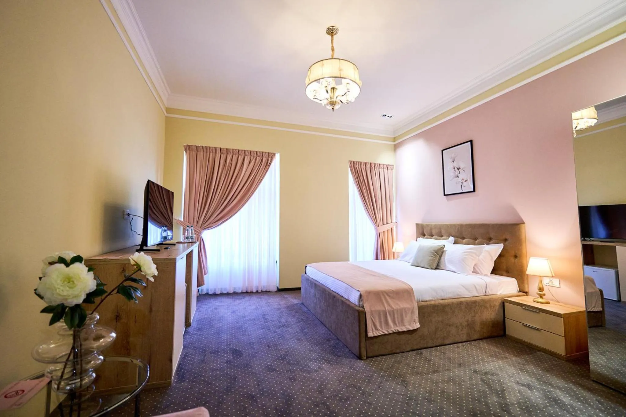 Bed in G Danube Boutique Hotel