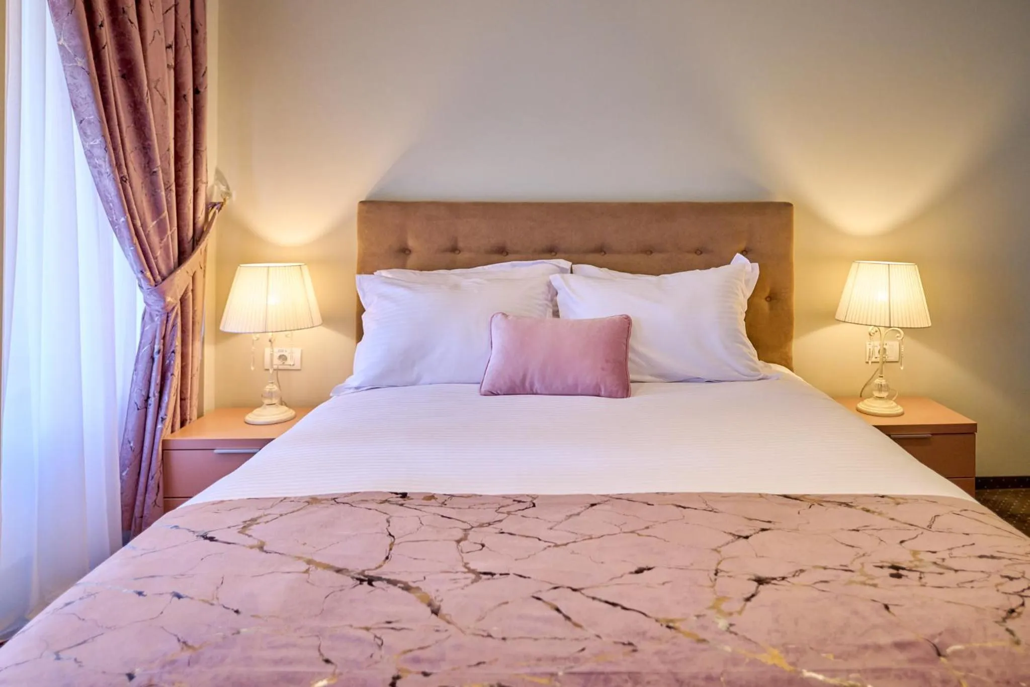 Bed in G Danube Boutique Hotel