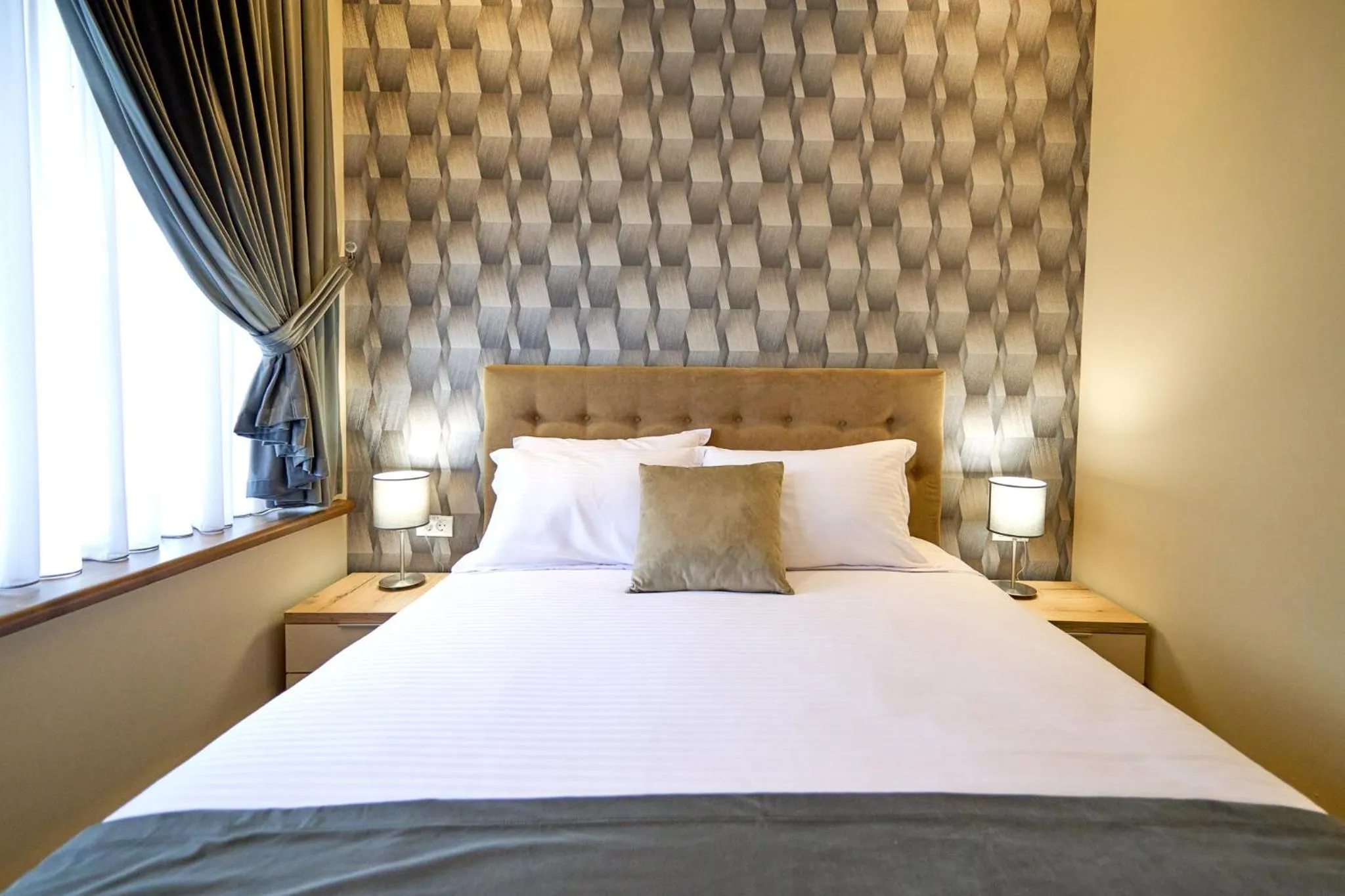 Bed in G Danube Boutique Hotel