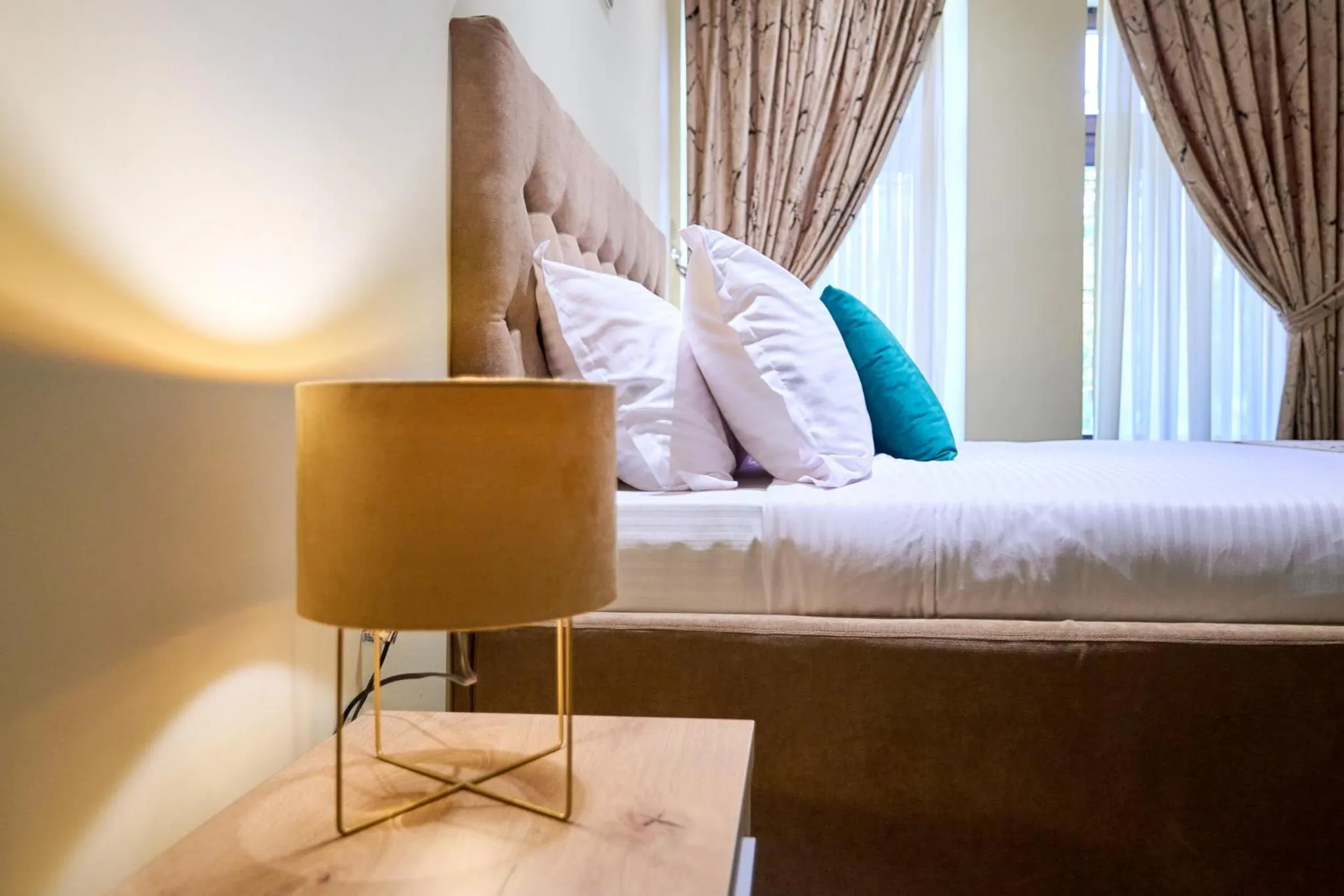 Bed in G Danube Boutique Hotel