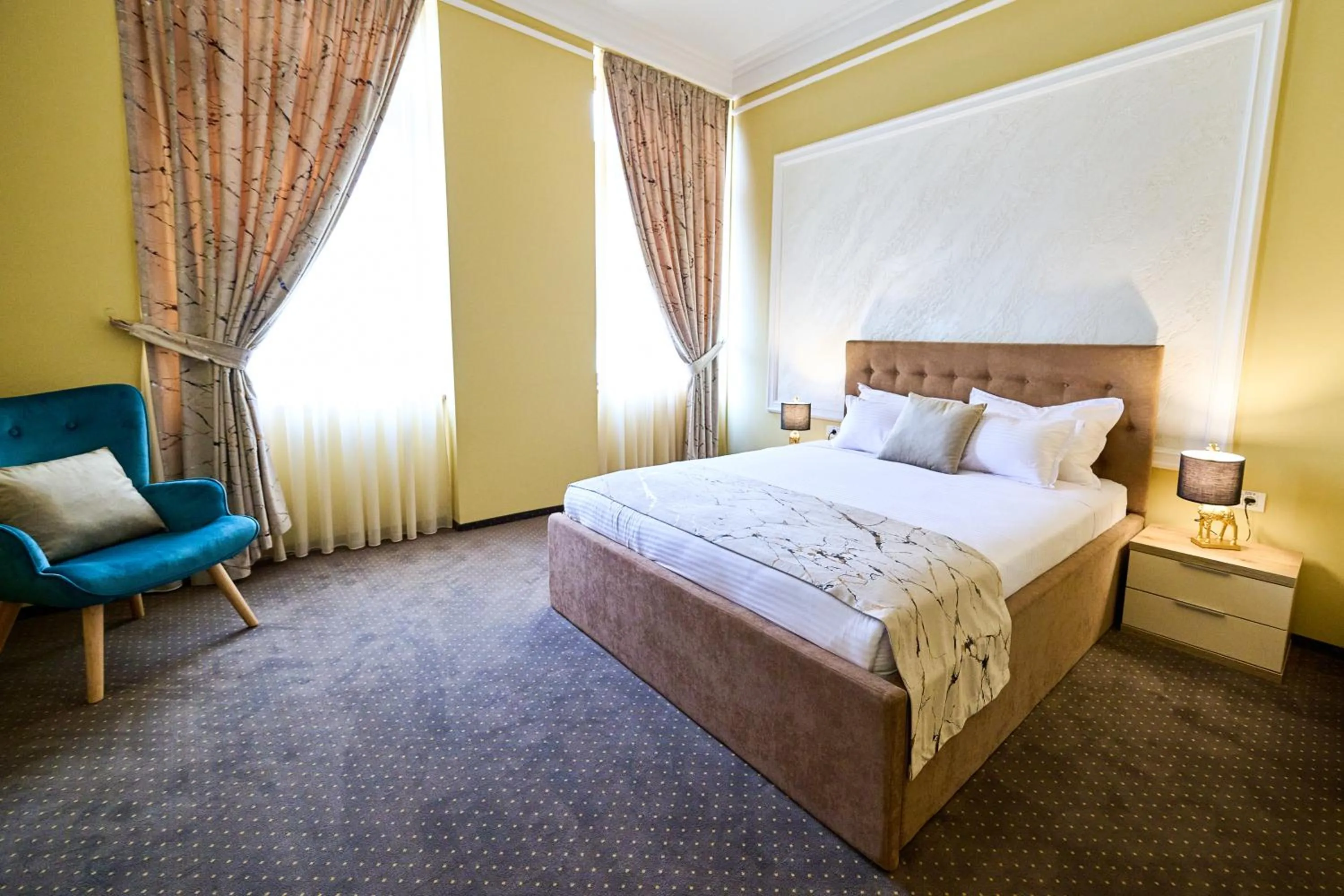 Bed in G Danube Boutique Hotel