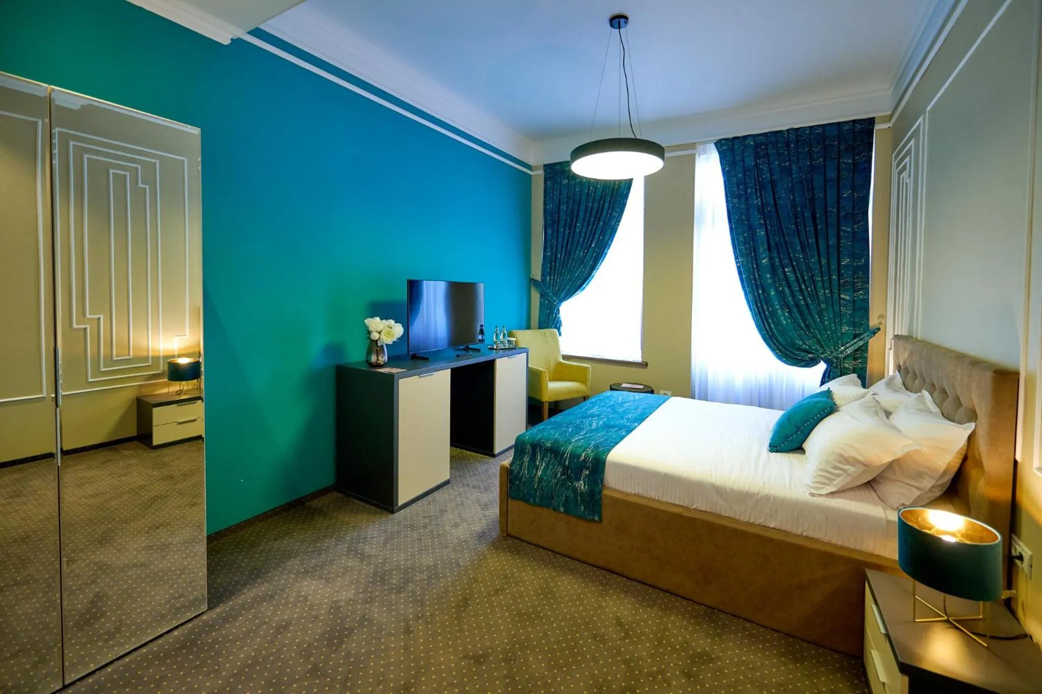 Bed in G Danube Boutique Hotel